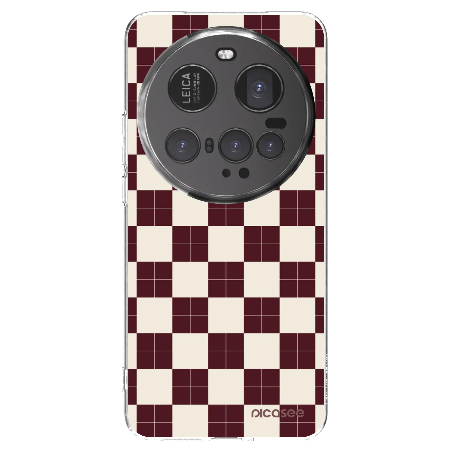 Picasee silikonowe przeźroczyste etui na Xiaomi 15 Ultra - Checked Away