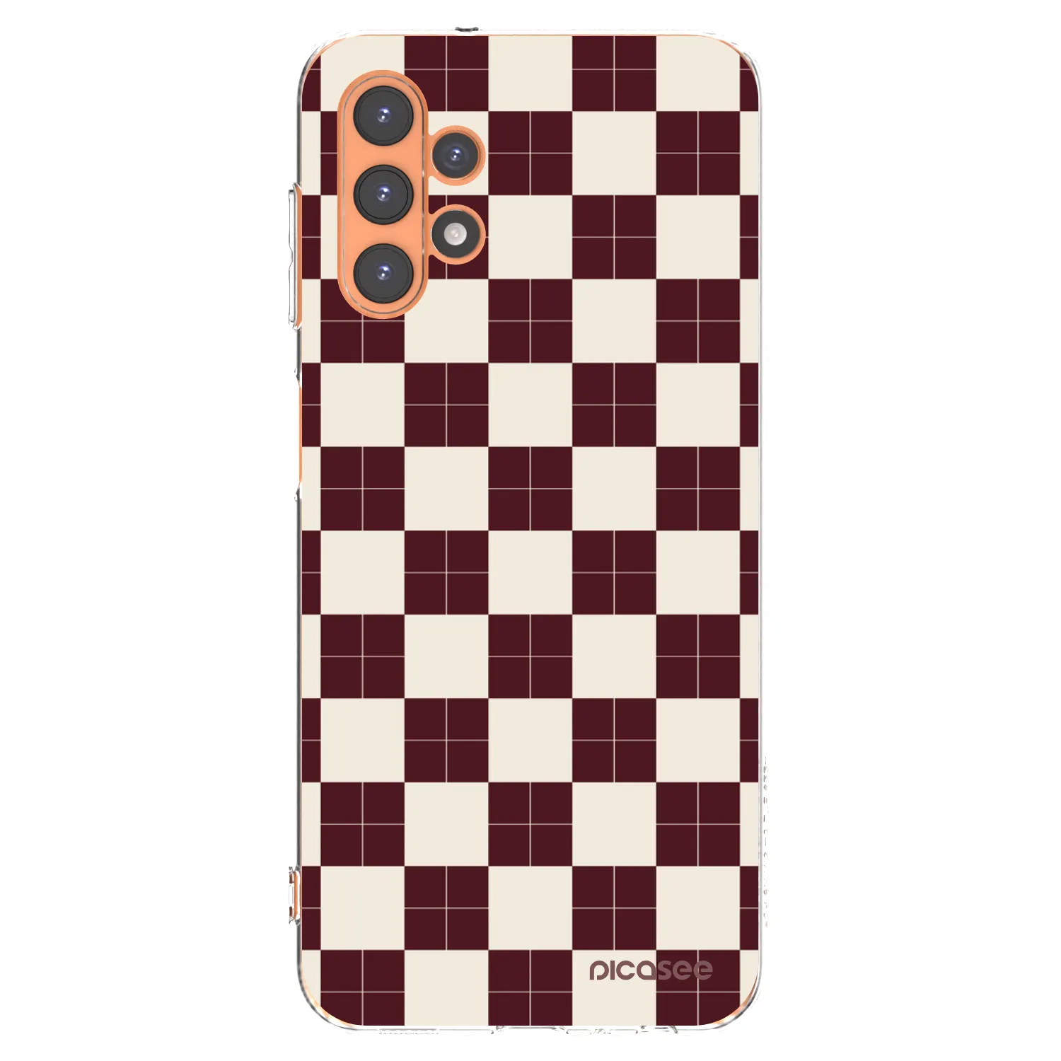 Picasee silikonowe przeźroczyste etui na Samsung Galaxy A13 5G - Checked Away