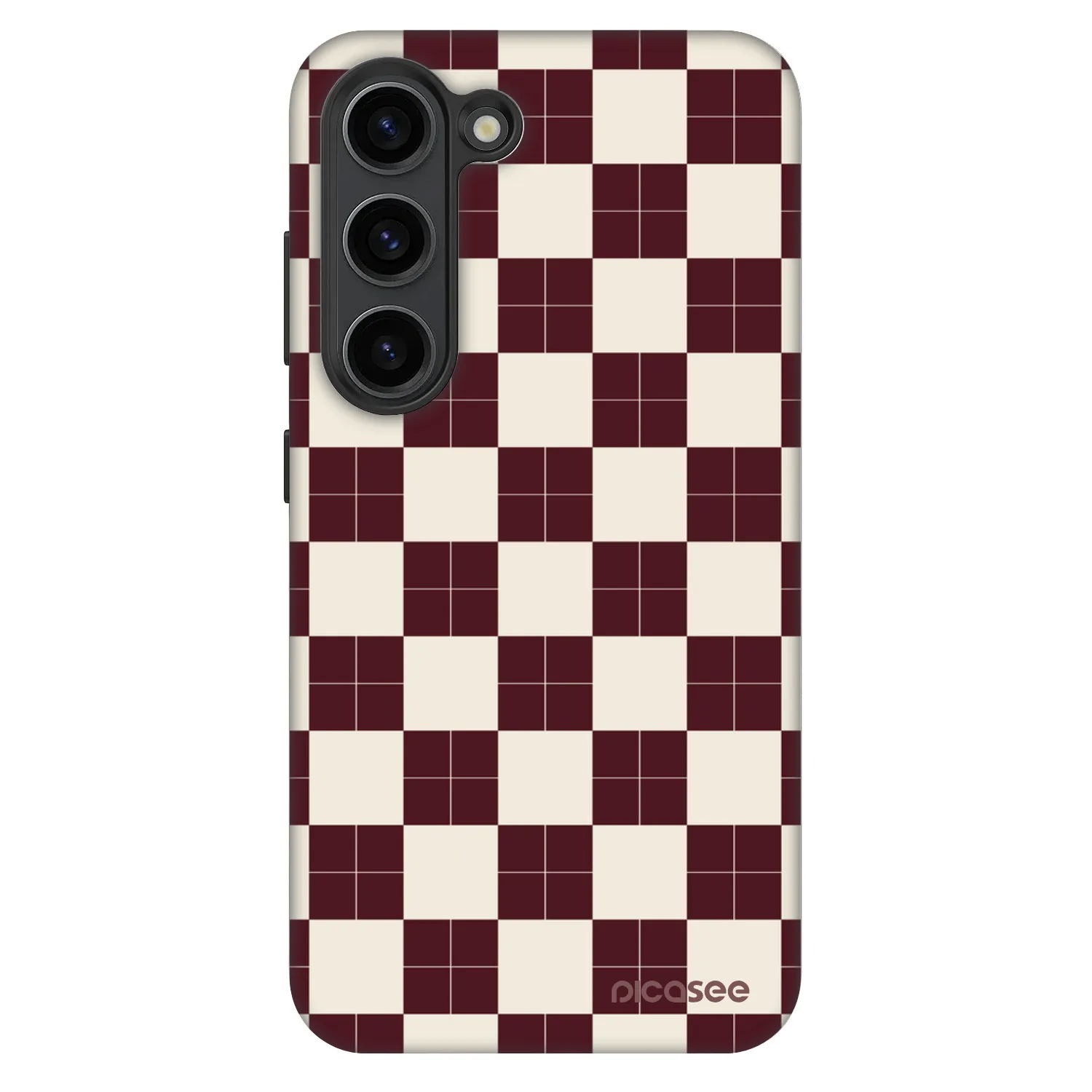 Picasee Fashion Case na Samsung Galaxy S23+ 5G - Checked Away