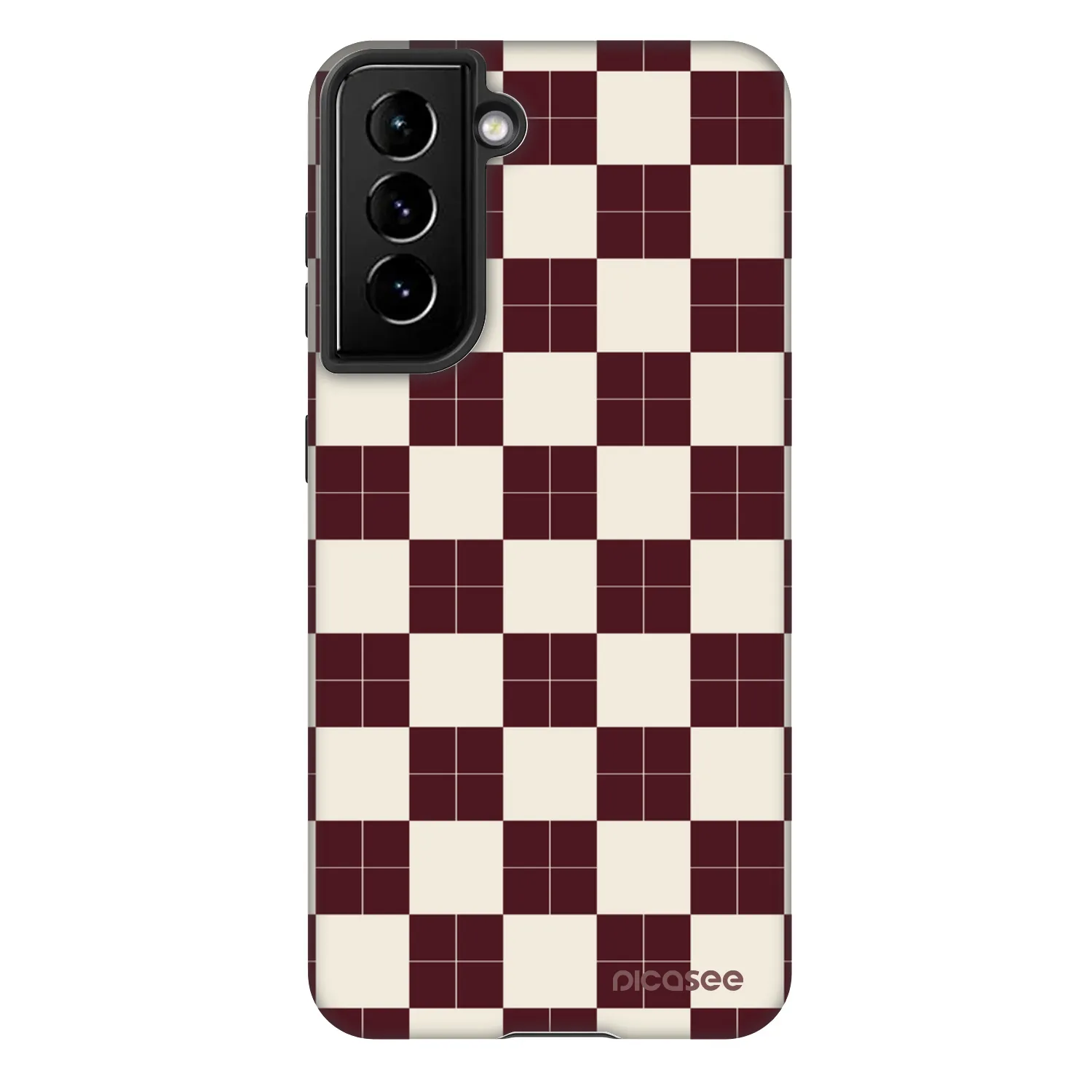 Picasee Fashion Case na Samsung Galaxy S21 5G G991B - Checked Away