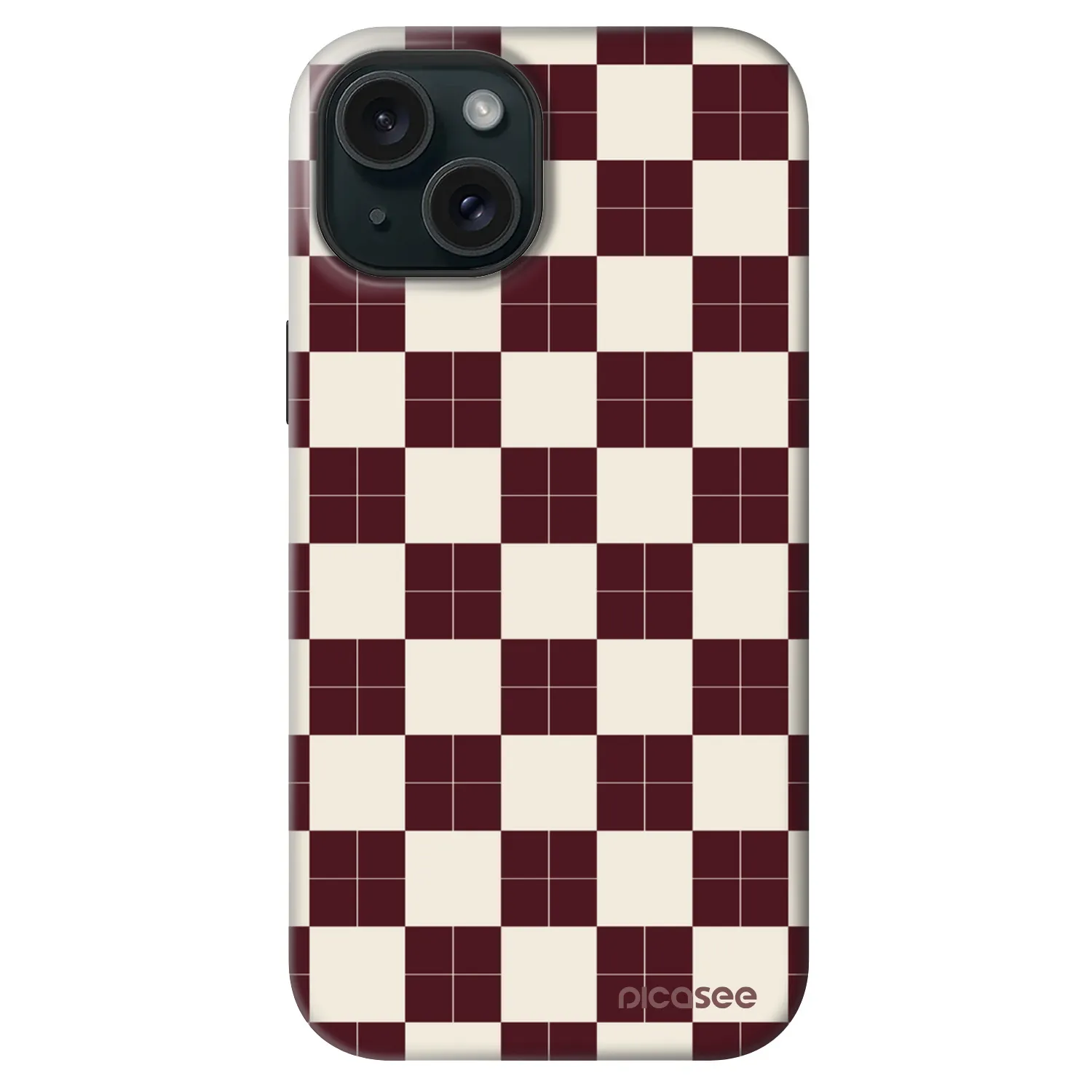 Picasee Fashion Case MagSafe na Apple iPhone 14 - Checked Away