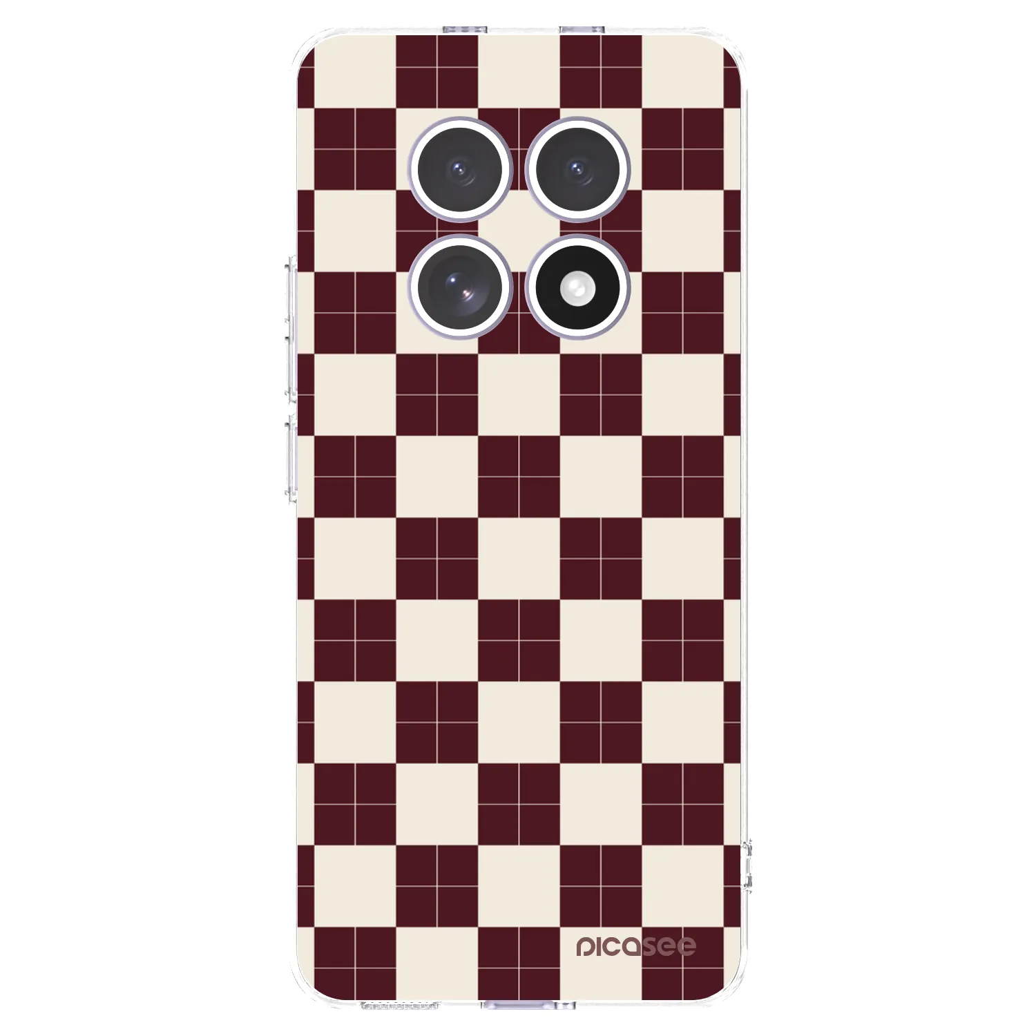 Picasee silikonowe przeźroczyste etui na Xiaomi Redmi Note 15 4G - Checked Away