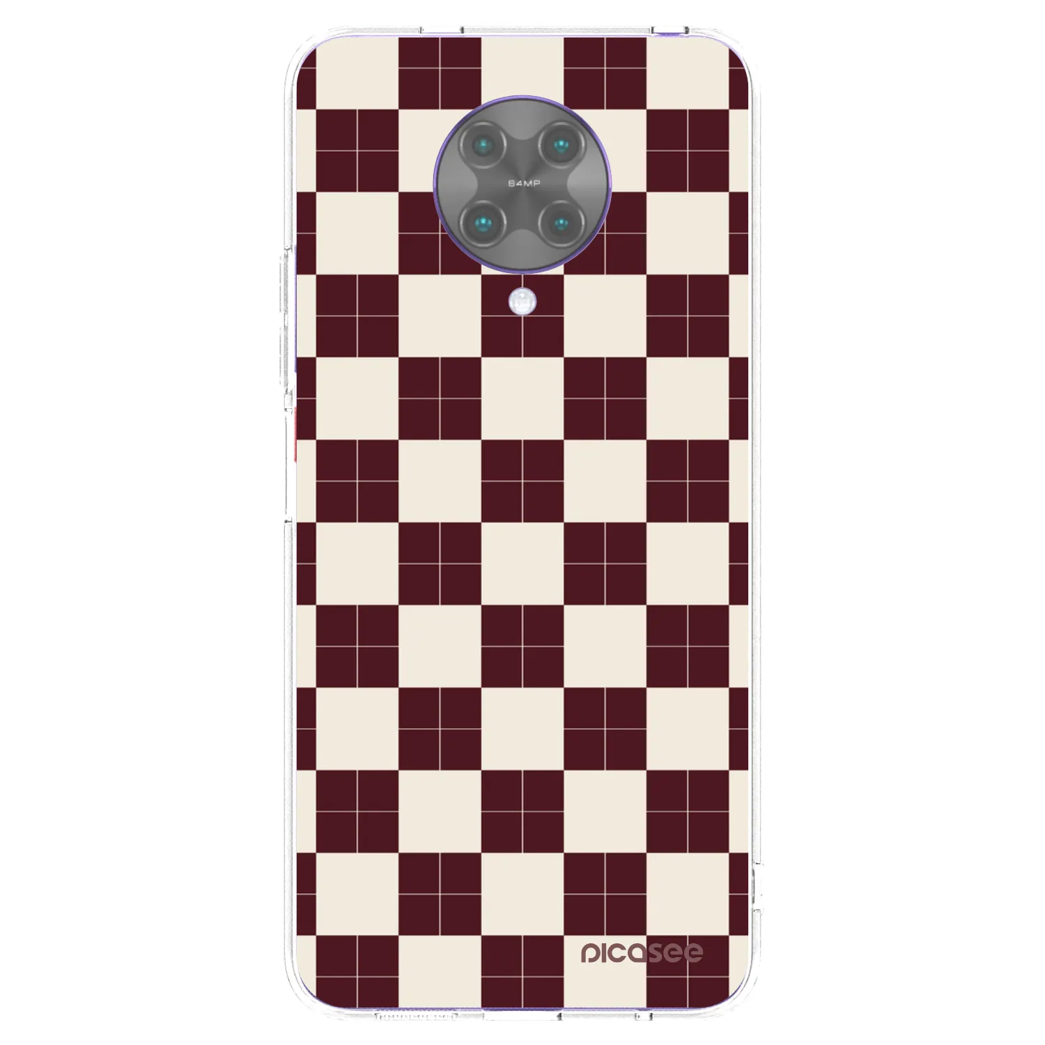 Picasee silikonowe przeźroczyste etui na Xiaomi Poco F2 Pro - Checked Away