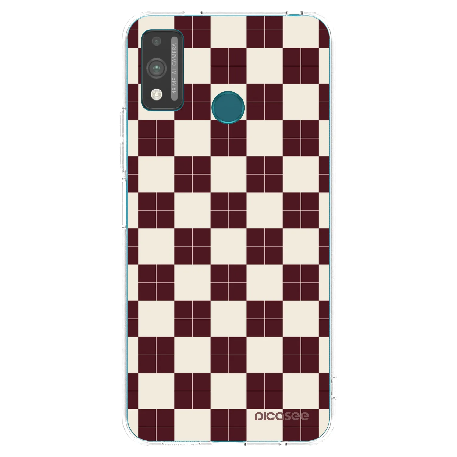 Picasee silikonowe przeźroczyste etui na Honor 9X Lite - Checked Away
