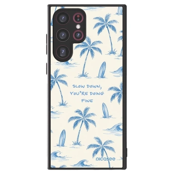 Picasee ULTIMATE CASE PowerShare pro Samsung Galaxy S22 Ultra 5G - Slow Tide