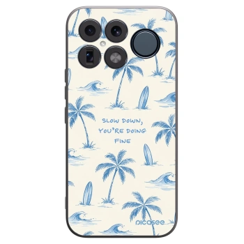 Picasee silikonowe czarne etui na Xiaomi Poco F8 Ultra - Slow Tide