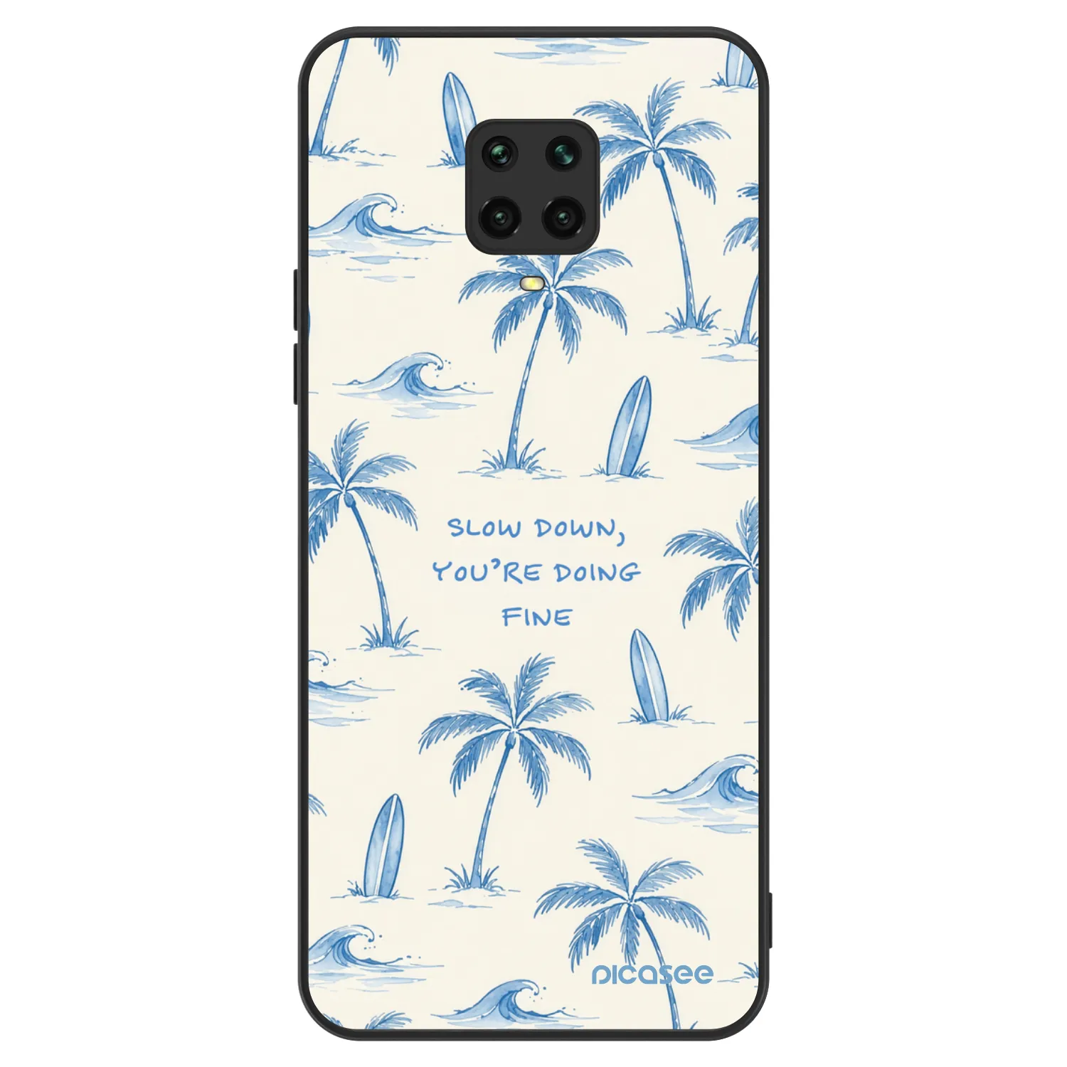 Picasee ULTIMATE CASE na Xiaomi Redmi Note 9 Pro - Slow Tide
