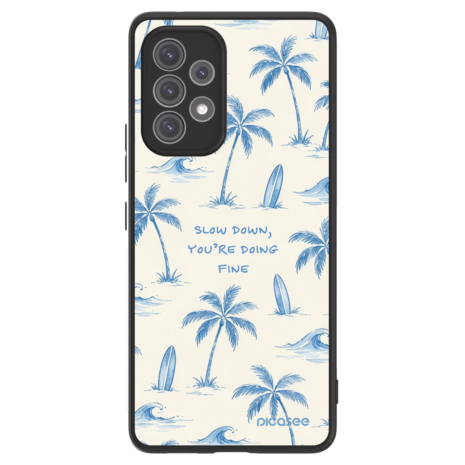 Picasee ULTIMATE CASE na Samsung Galaxy A52 5G A525F - Slow Tide