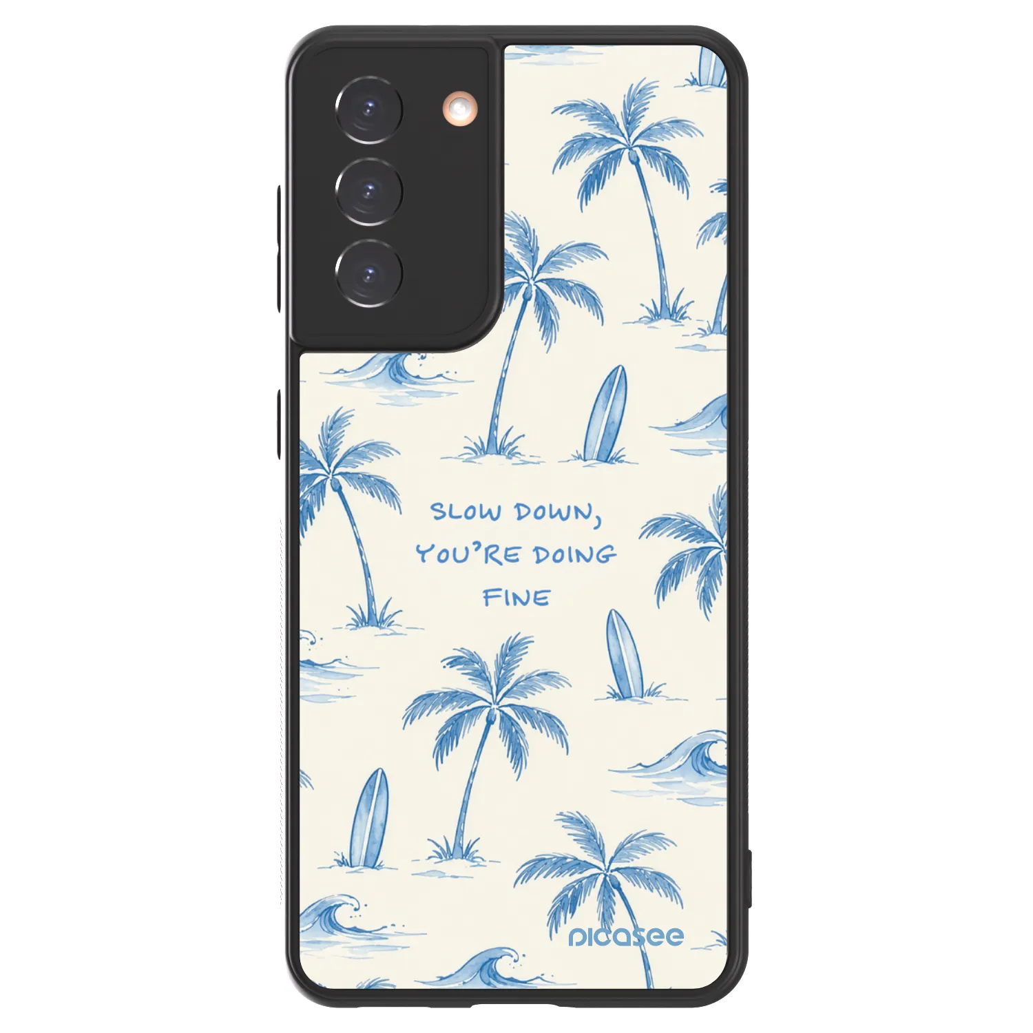 Picasee ULTIMATE CASE na Samsung Galaxy S21 5G G991B - Slow Tide