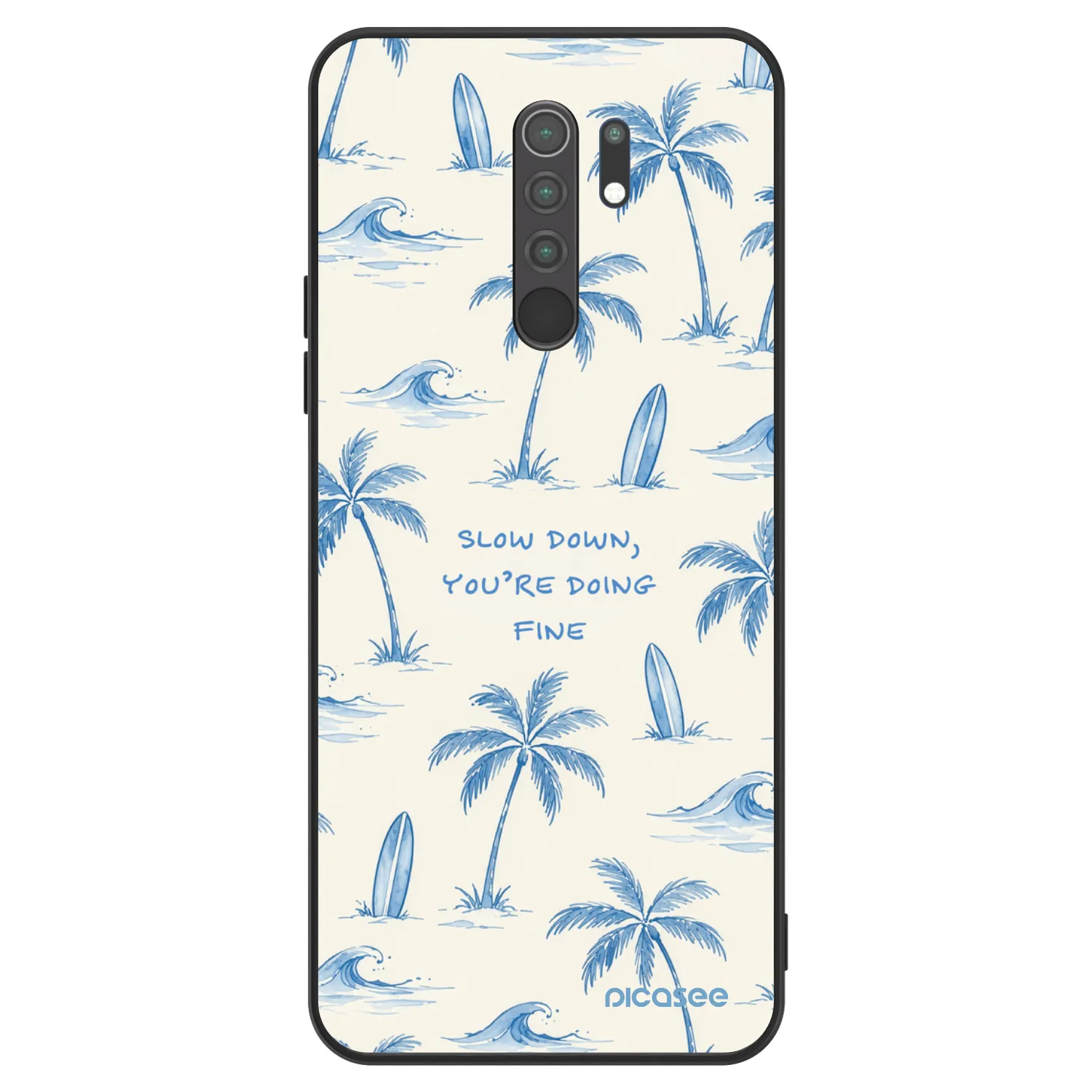 Picasee ULTIMATE CASE na Xiaomi Redmi 9 - Slow Tide