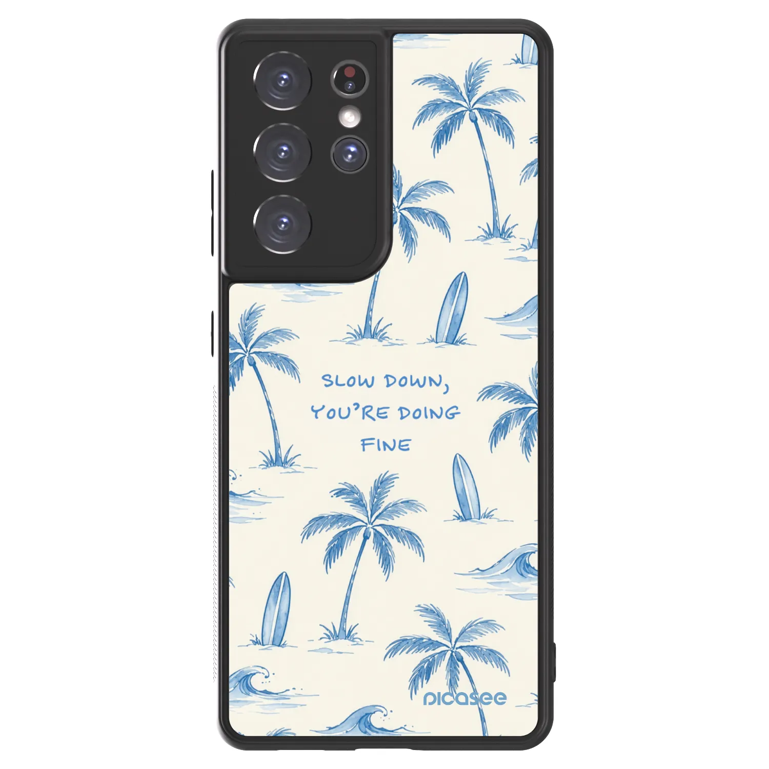 Picasee ULTIMATE CASE na Samsung Galaxy S21 Ultra 5G G998B - Slow Tide