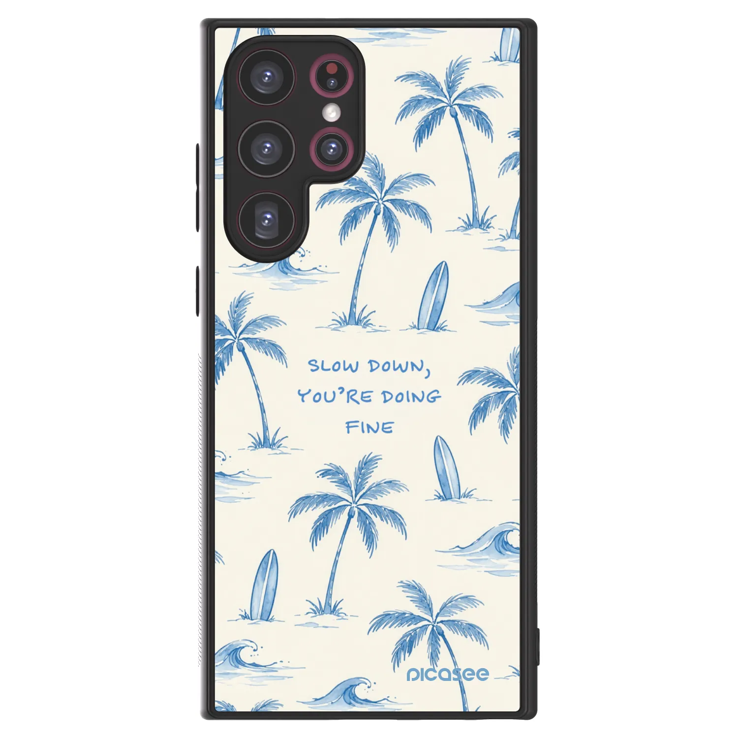 Picasee ULTIMATE CASE na Samsung Galaxy S22 Ultra 5G - Slow Tide