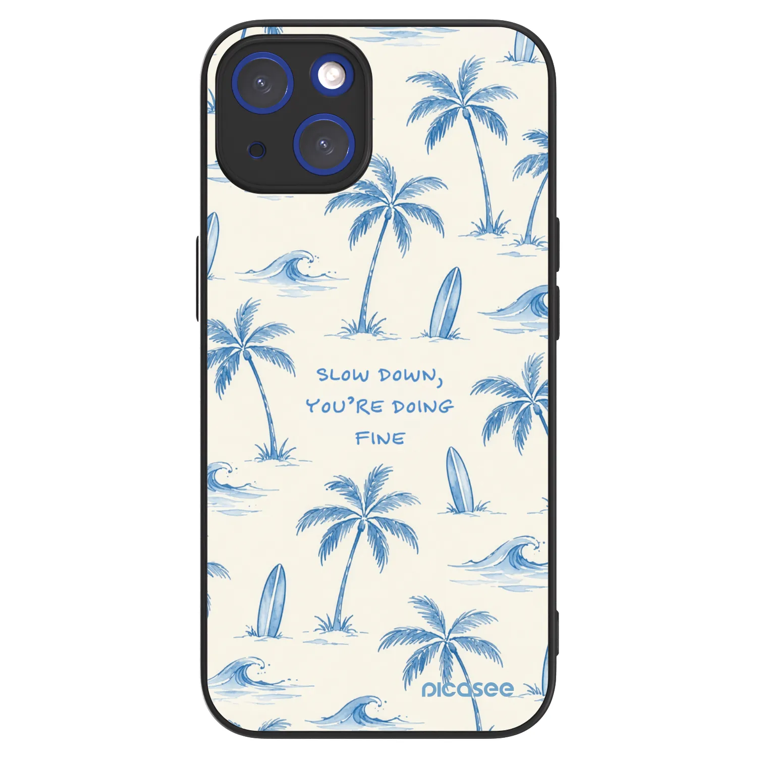 Picasee ULTIMATE CASE MagSafe pro Apple iPhone 14 - Slow Tide
