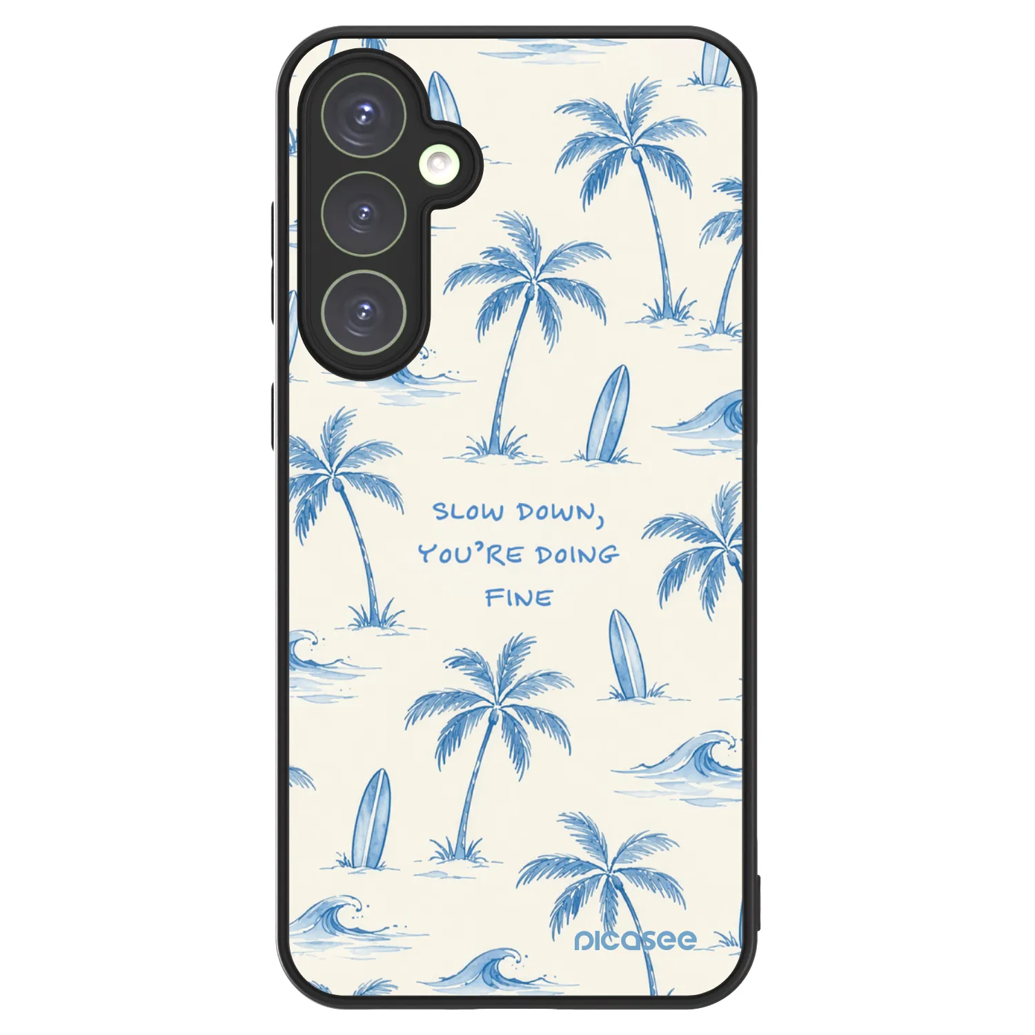 Picasee ULTIMATE CASE PowerShare pro Samsung Galaxy S23 FE S711B - Slow Tide