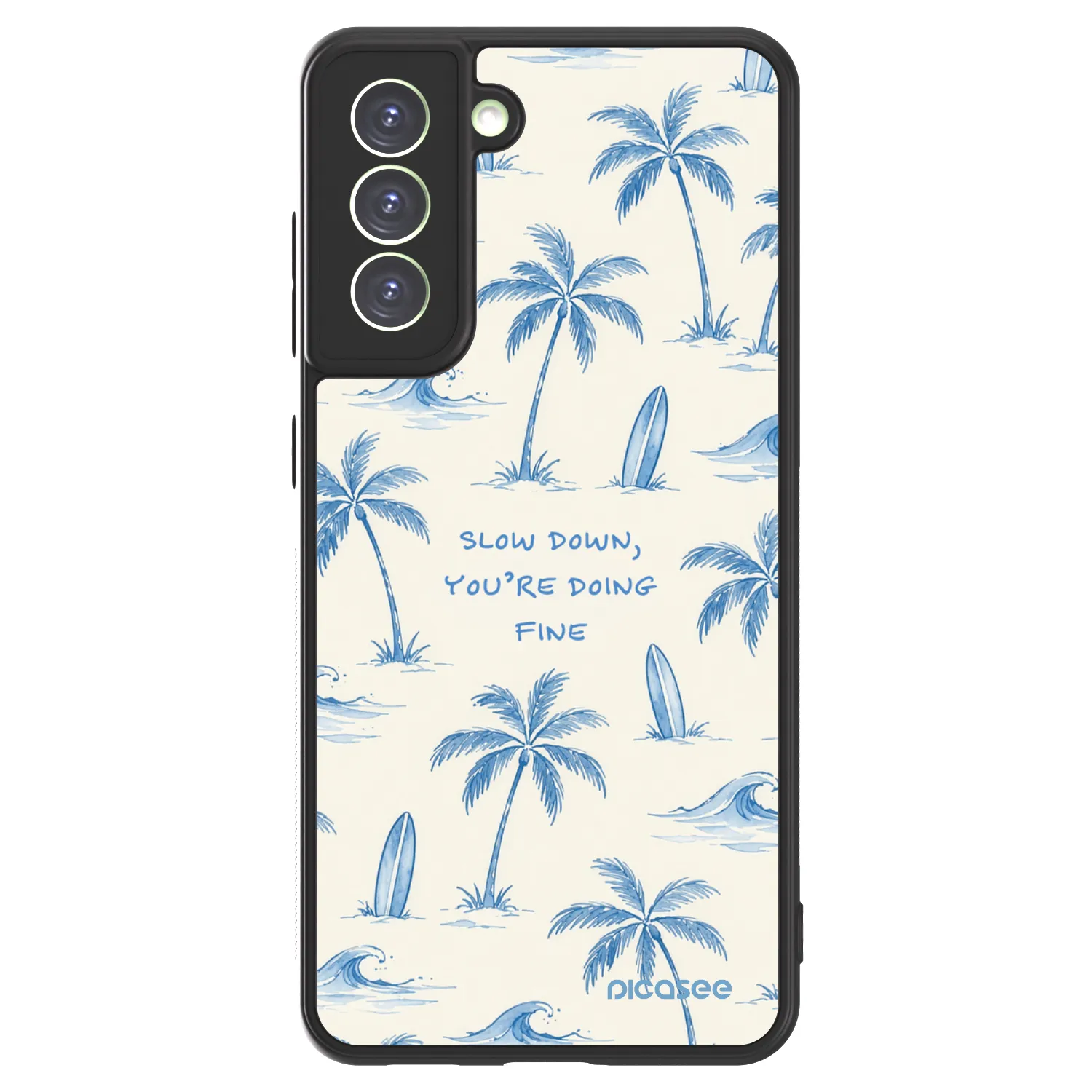 Picasee ULTIMATE CASE PowerShare pro Samsung Galaxy S21 FE 5G - Slow Tide
