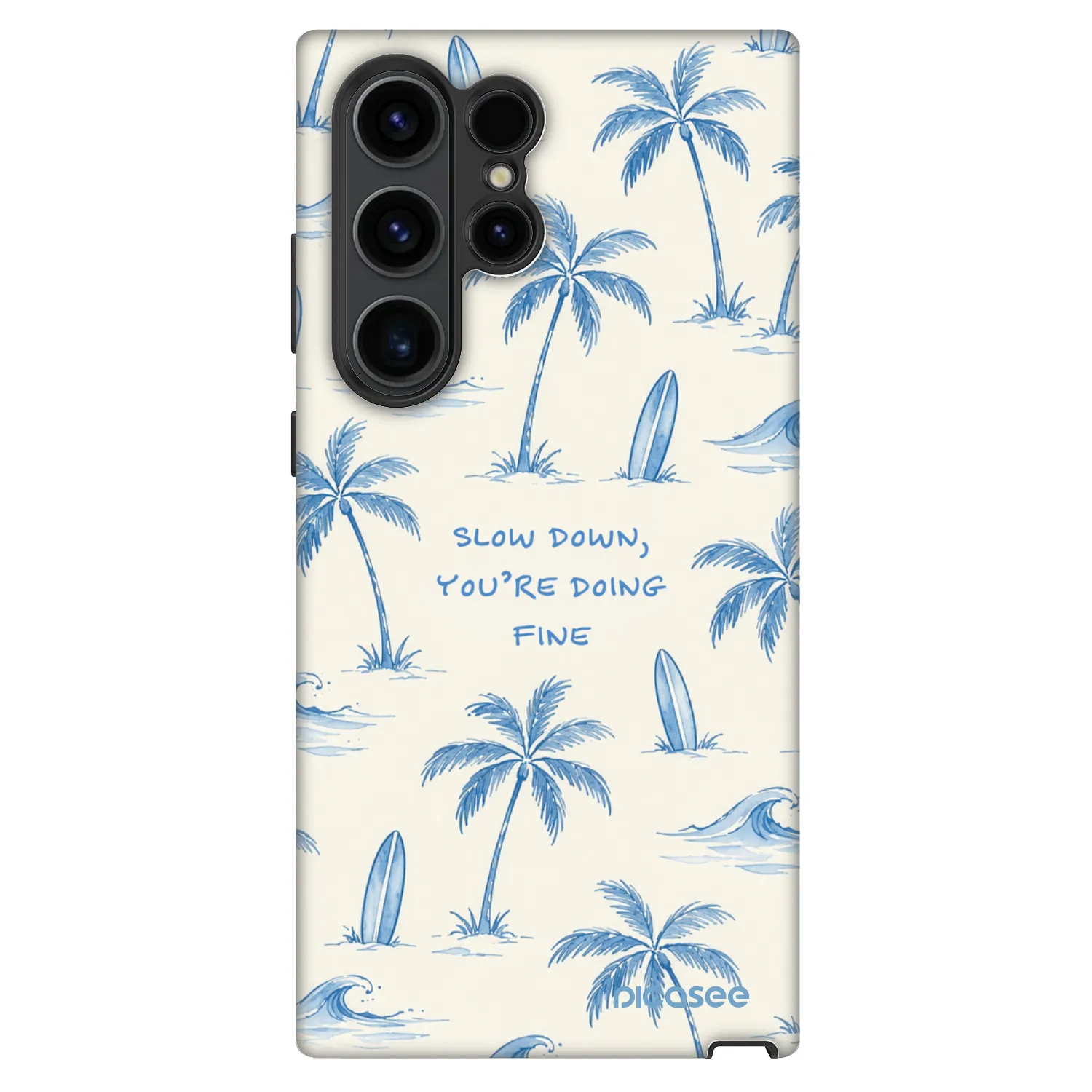 Picasee Fashion Case na Samsung Galaxy S22 Ultra 5G - Slow Tide