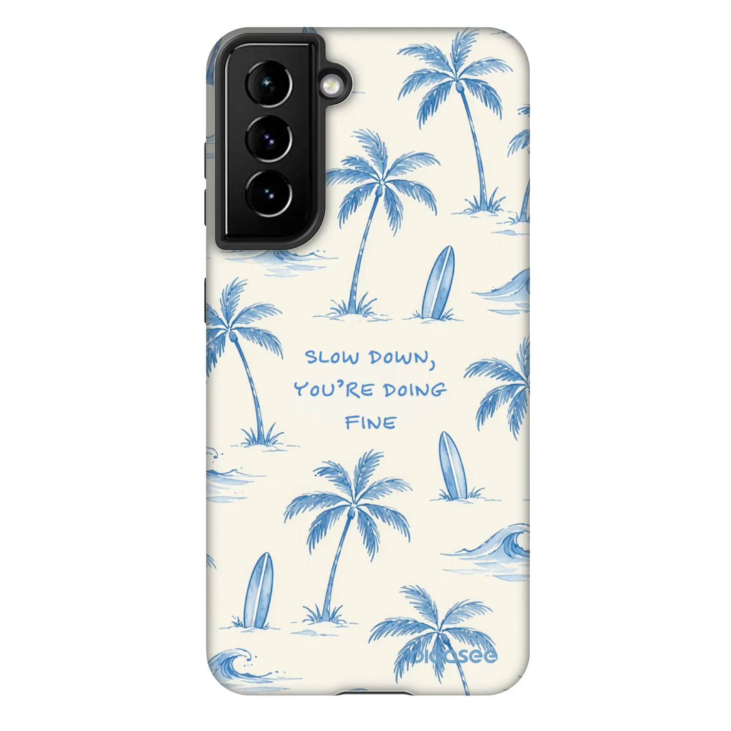 Picasee Fashion Case na Samsung Galaxy S21 5G G991B - Slow Tide