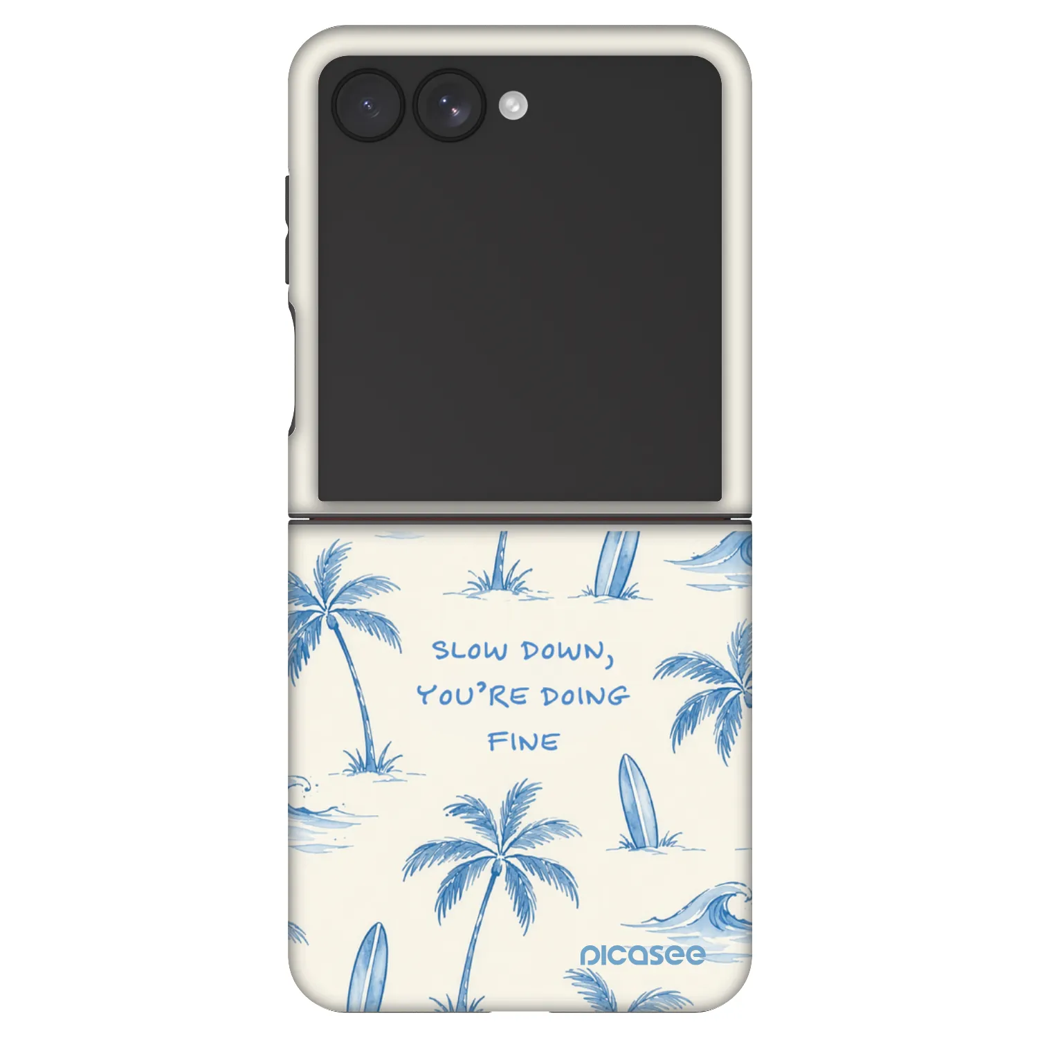Picasee Fashion Case na Samsung Galaxy Z Flip7 5G - Slow Tide