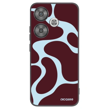 Picasee silikonowe czarne etui na Xiaomi Poco F6 - Soft Detour