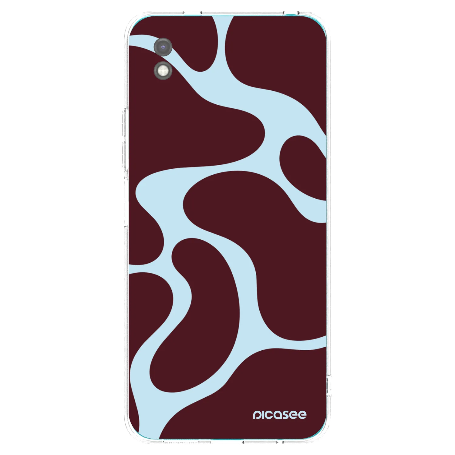 Picasee silikonowe czarne etui na Xiaomi Redmi 9A - Soft Detour