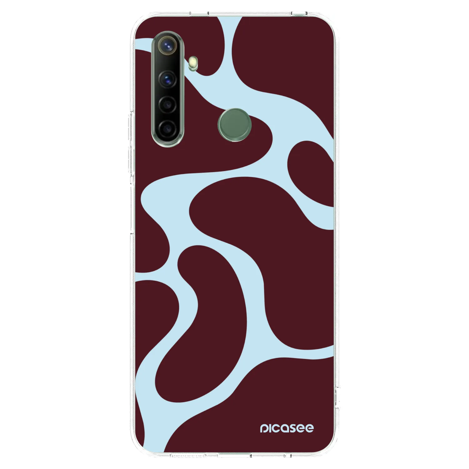 Picasee silikonowe przeźroczyste etui na Realme 6i - Soft Detour