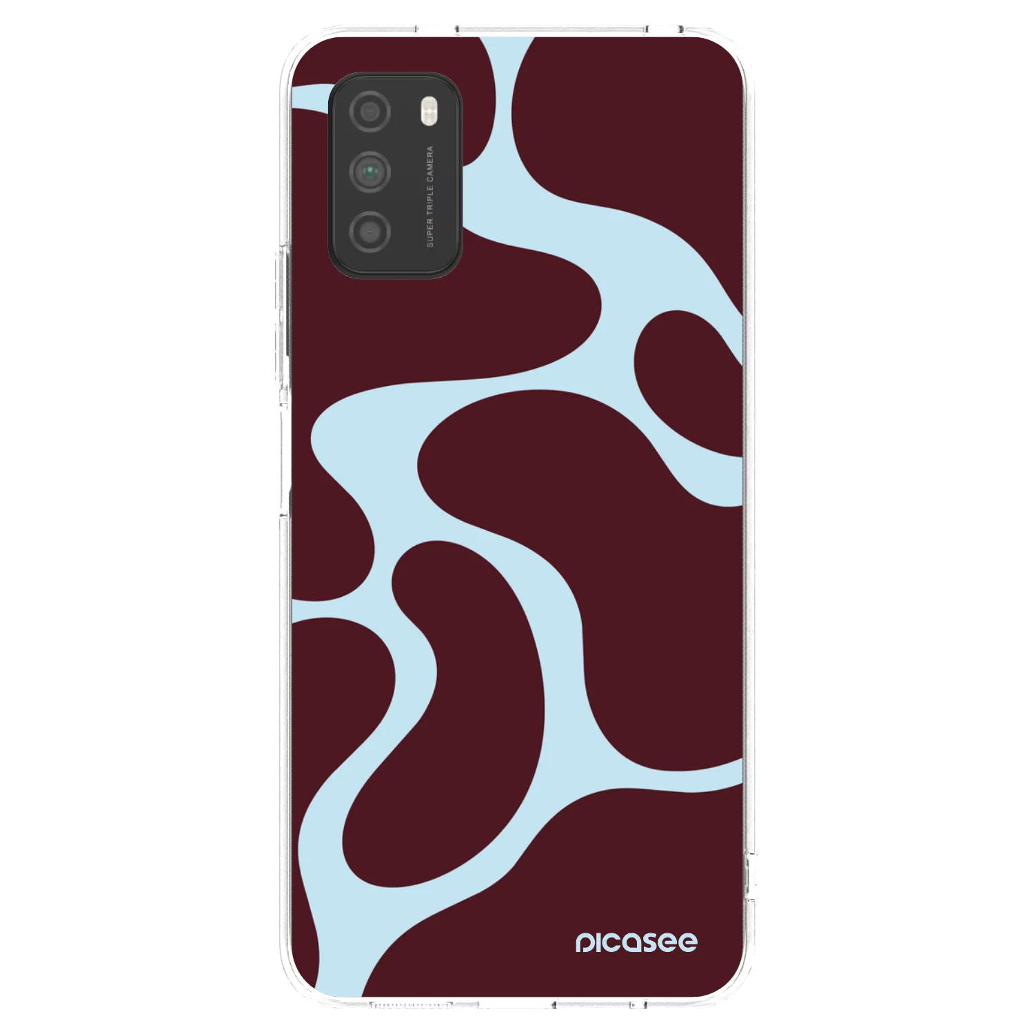 Picasee silikonowe przeźroczyste etui na Xiaomi Poco M3 - Soft Detour