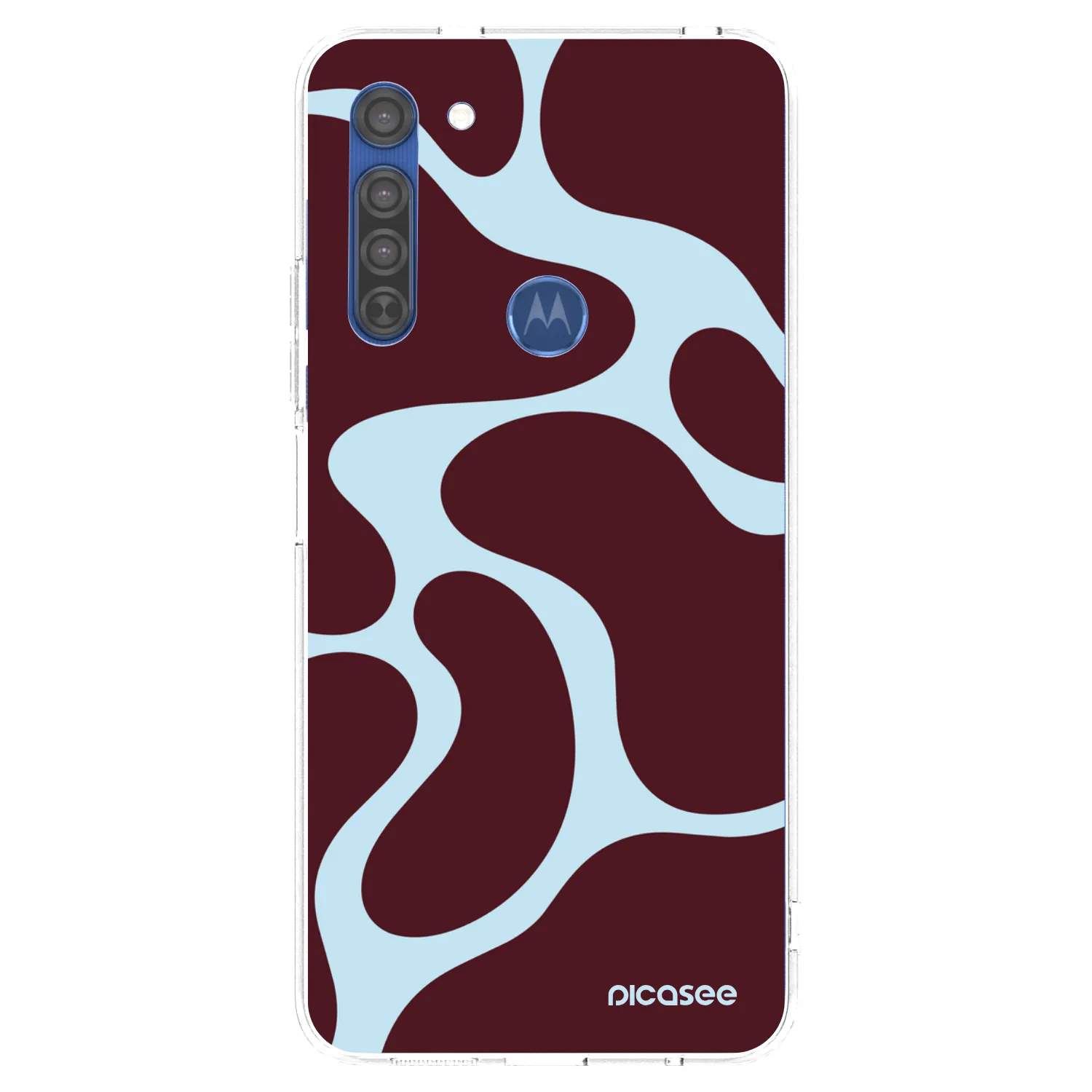 Picasee silikonowe przeźroczyste etui na Motorola Moto G8 - Soft Detour