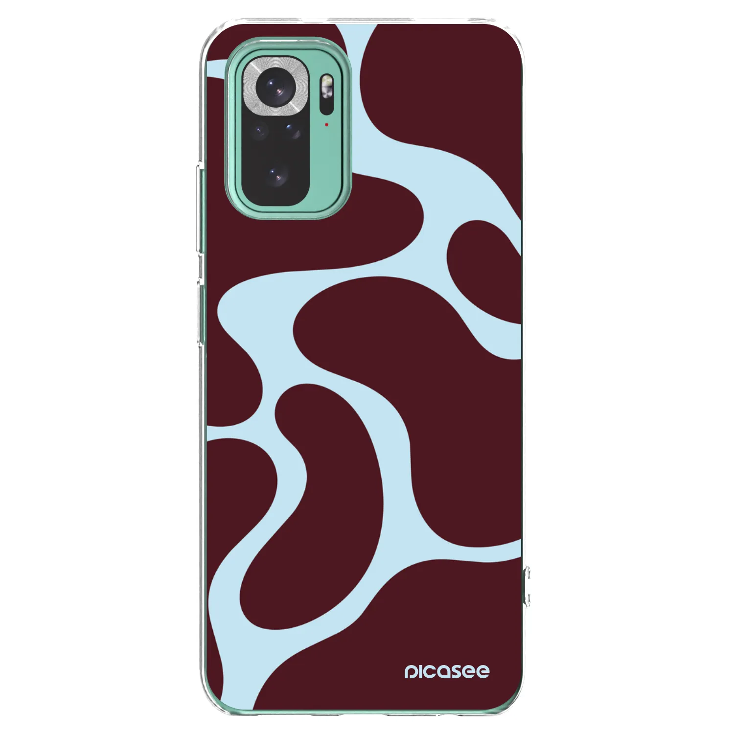 Picasee silikonowe przeźroczyste etui na Xiaomi Redmi Note 10 Pro - Soft Detour