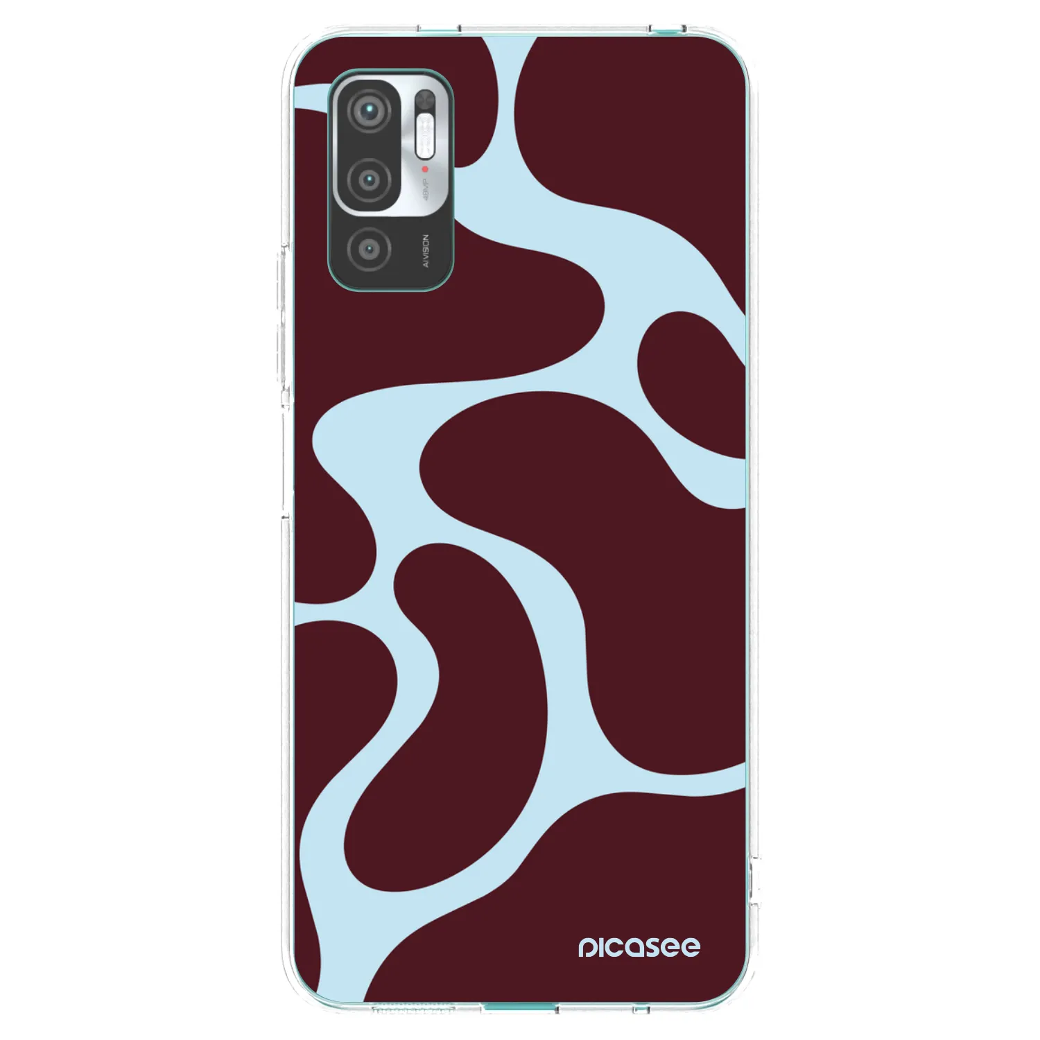 Picasee silikonowe przeźroczyste etui na Xiaomi Redmi Note 10 5G - Soft Detour