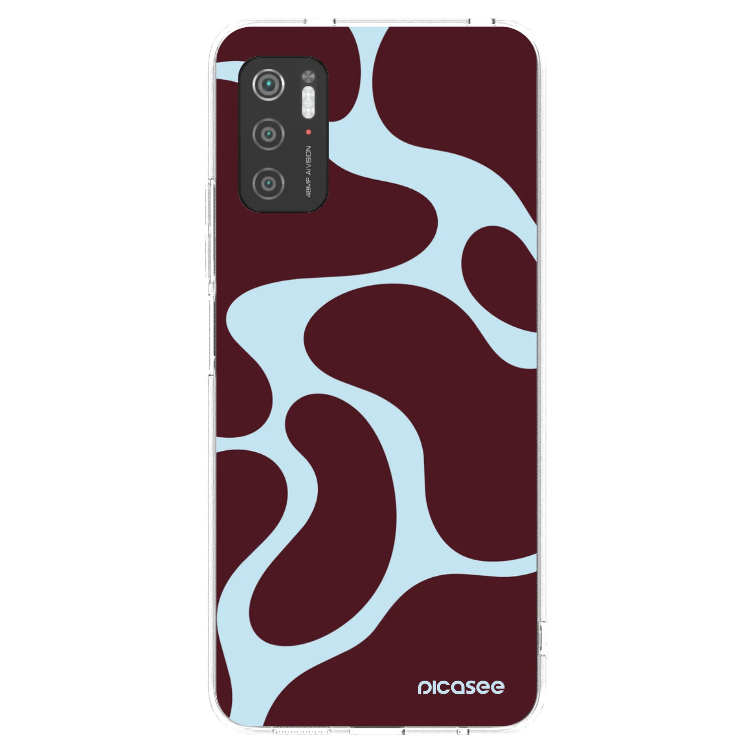 Picasee silikonowe przeźroczyste etui na Xiaomi Poco M3 Pro 5G - Soft Detour