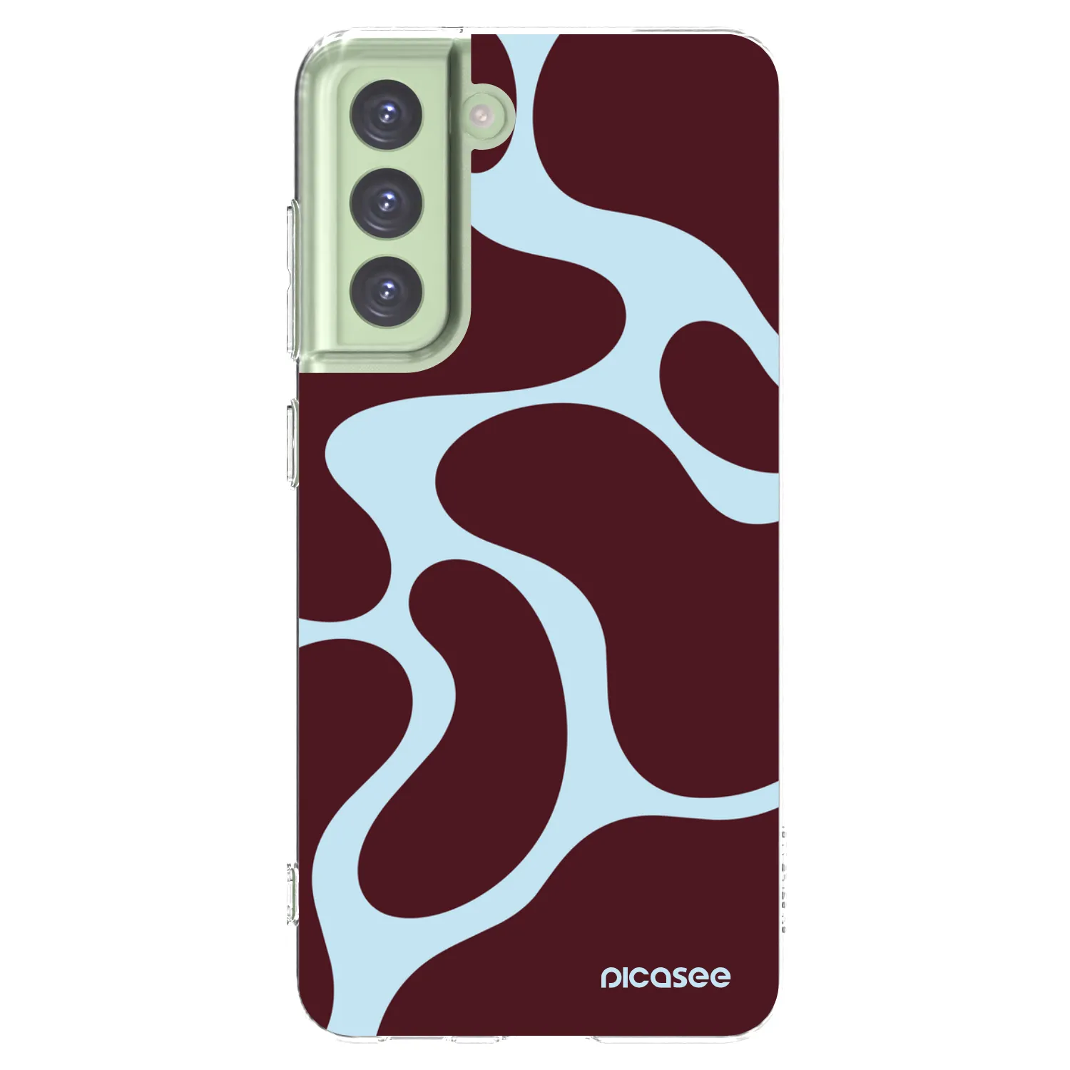 Picasee silikonowe przeźroczyste etui na Samsung Galaxy S21 FE 5G - Soft Detour