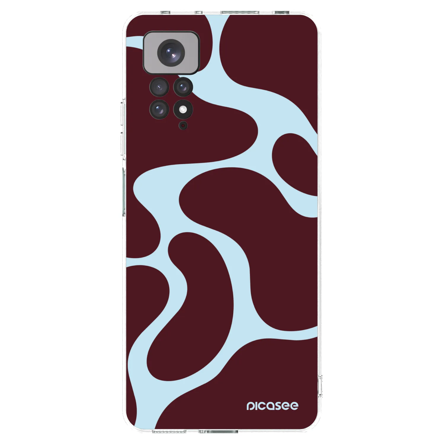 Picasee silikonowe przeźroczyste etui na Xiaomi Redmi Note 11S 4G - Soft Detour