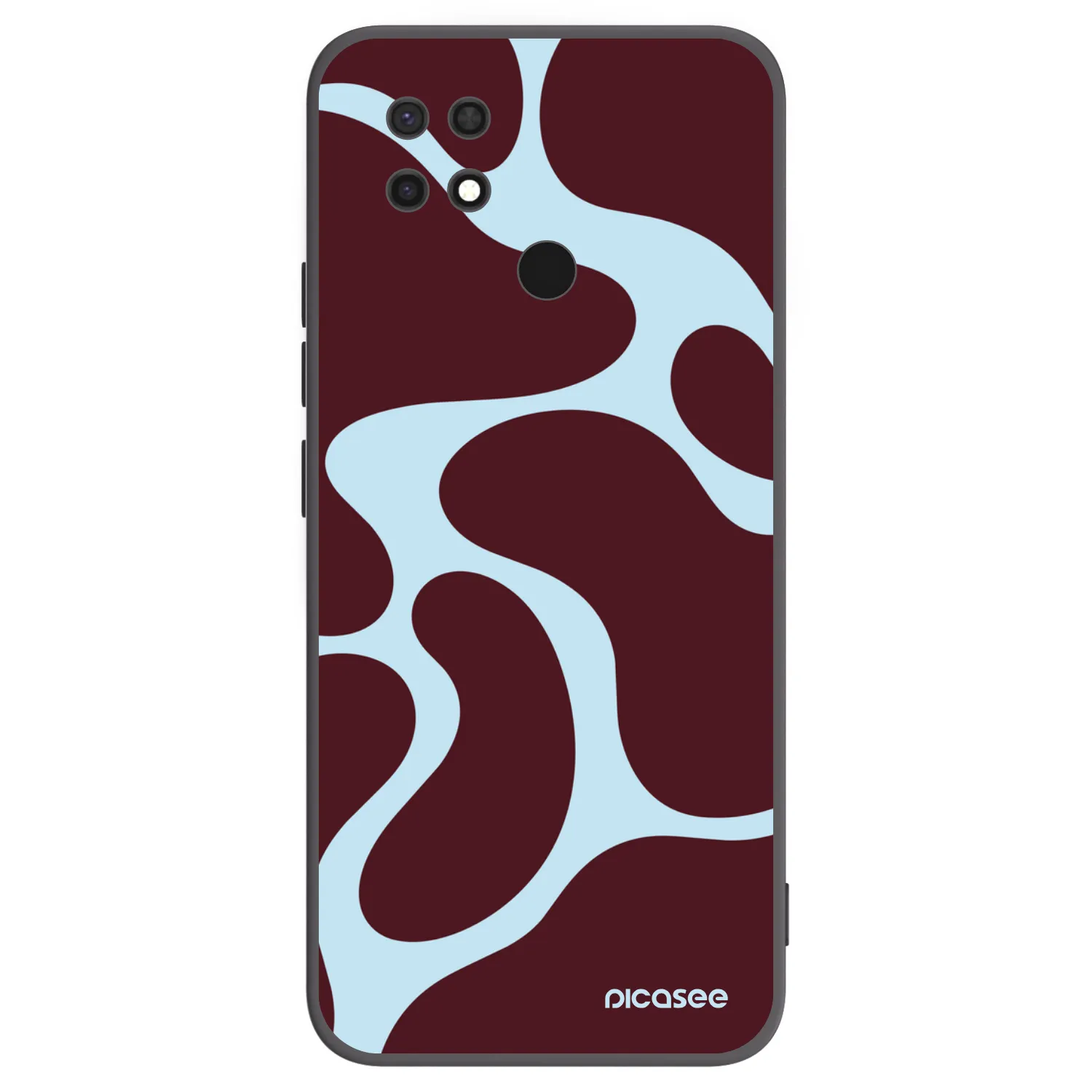 Picasee silikonowe czarne etui na Xiaomi Redmi 10C - Soft Detour