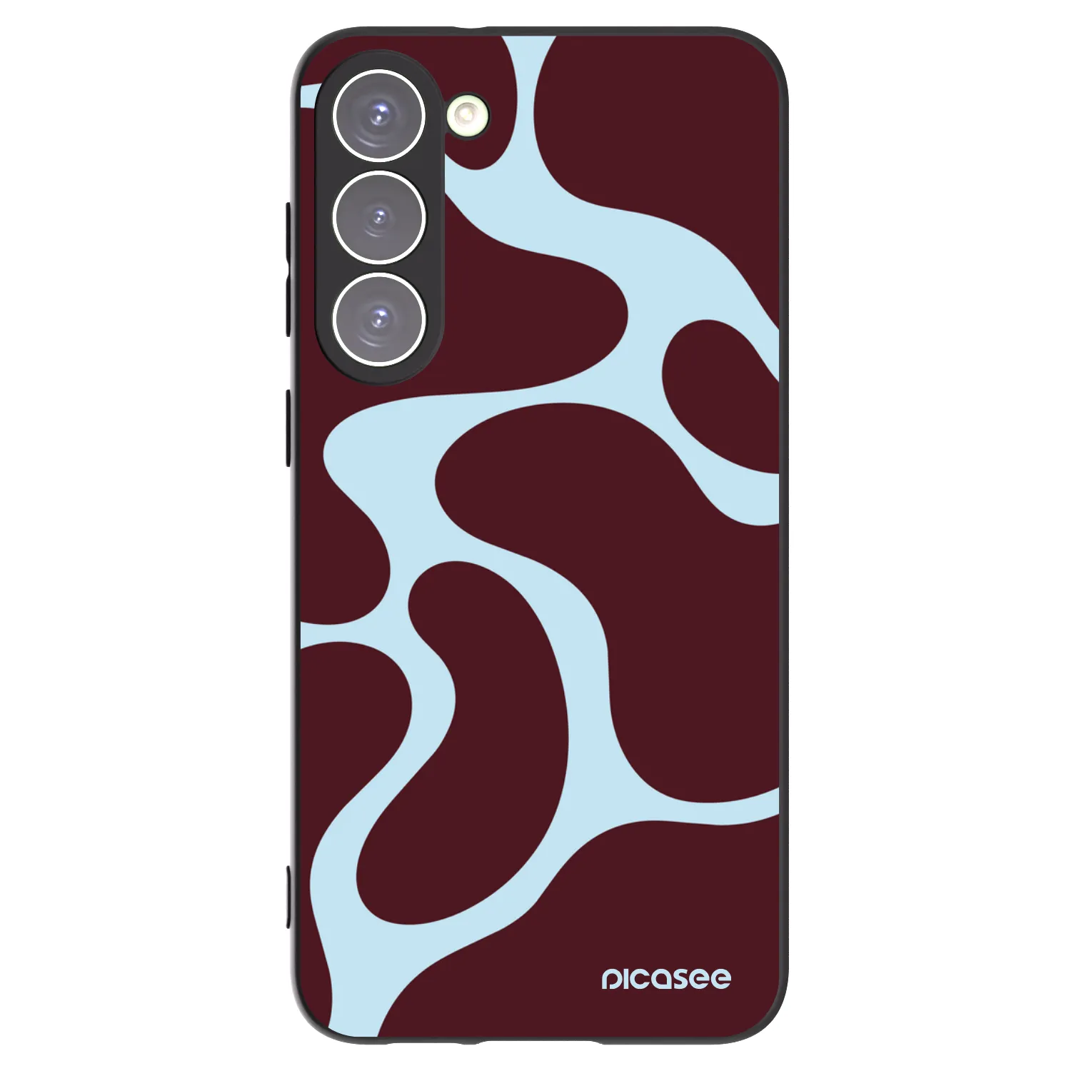 Picasee silikonowe czarne etui na Samsung Galaxy S23+ 5G - Soft Detour