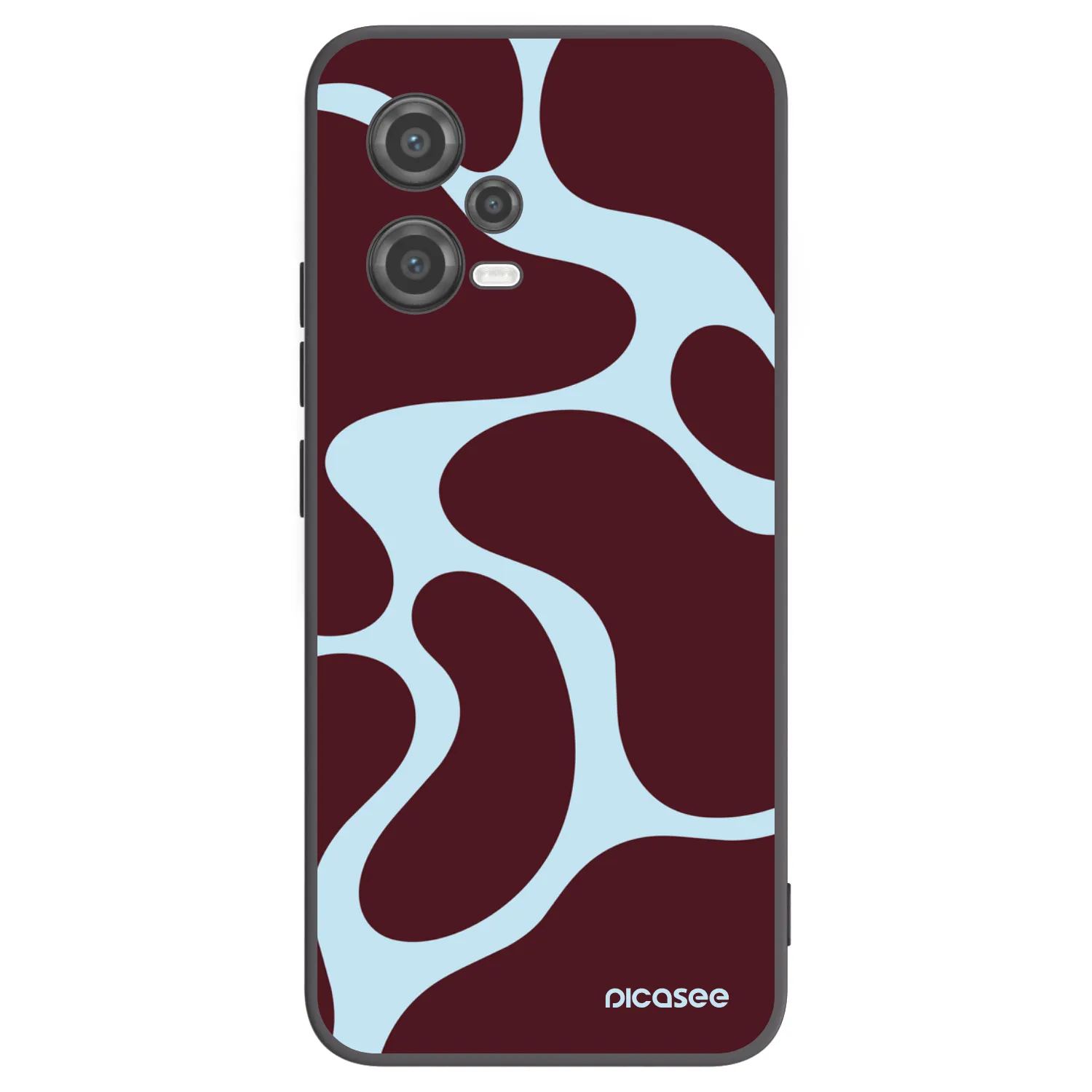 Picasee silikonowe czarne etui na Xiaomi Poco X5 - Soft Detour