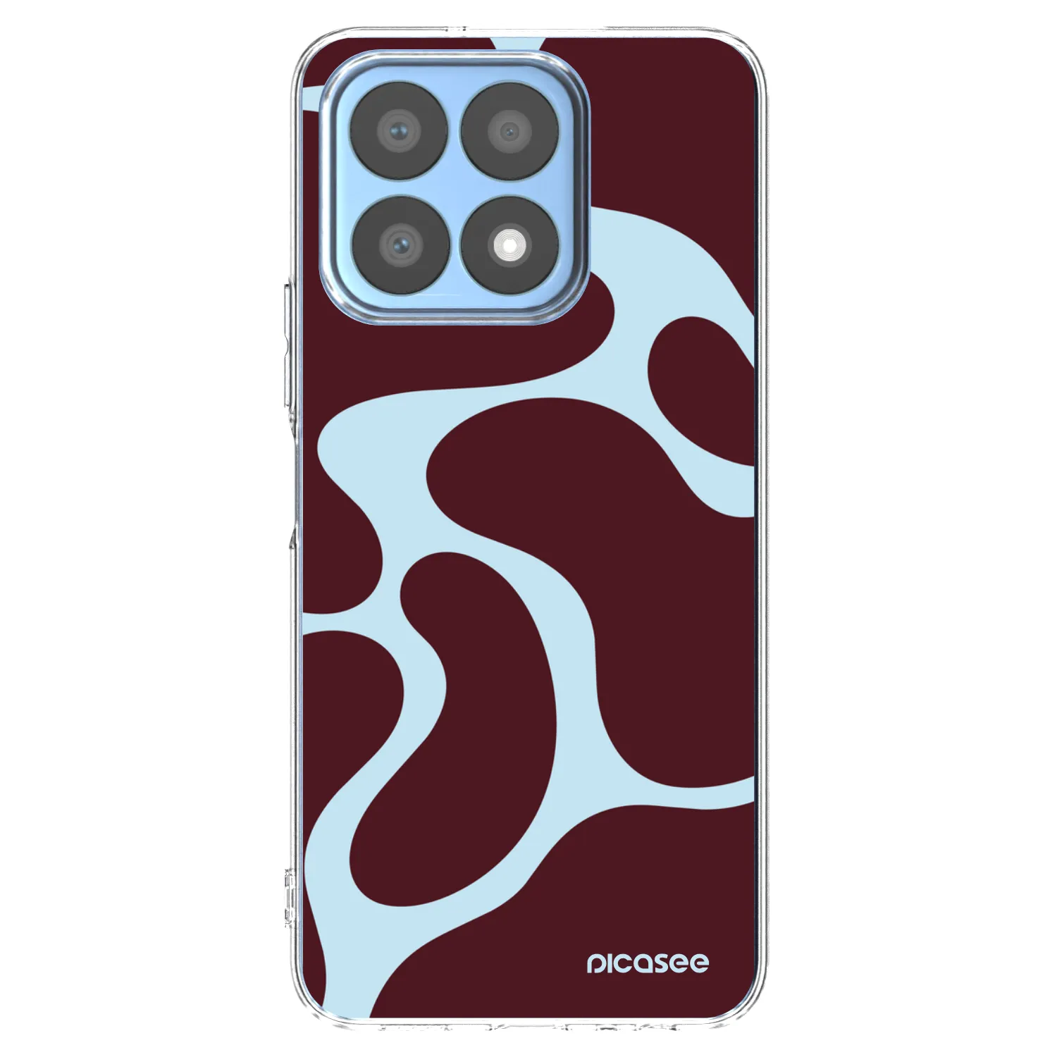 Picasee silikonowe przeźroczyste etui na Honor X8a - Soft Detour