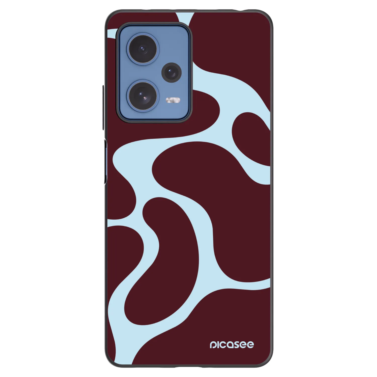 Picasee silikonowe czarne etui na Xiaomi Redmi Note 12 Pro 5G - Soft Detour