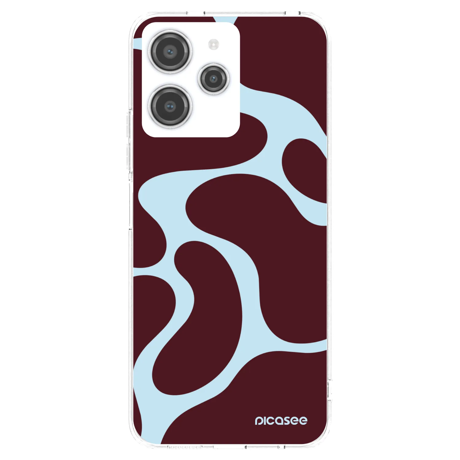 Picasee silikonowe przeźroczyste etui na Xiaomi Redmi 12 4G - Soft Detour