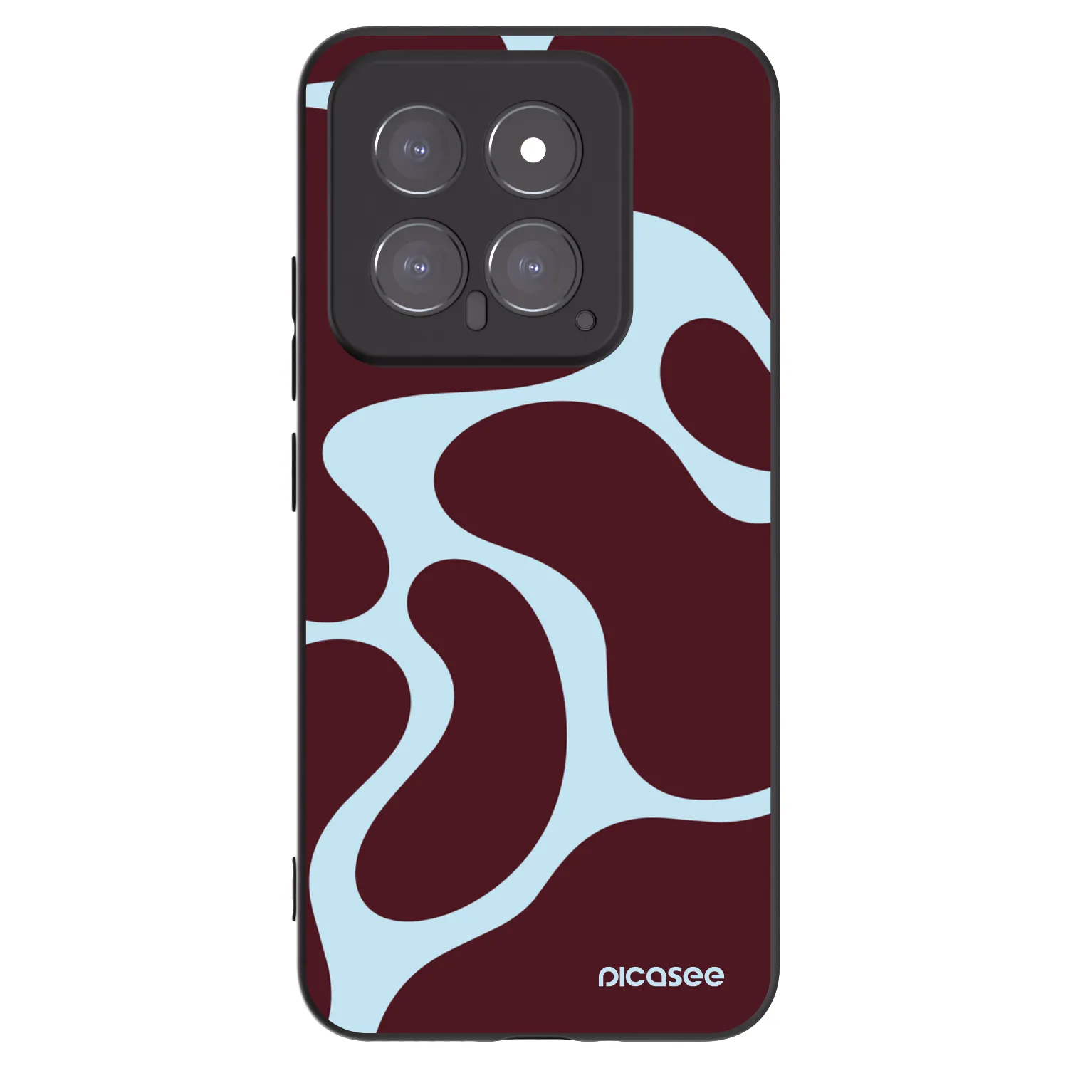 Picasee silikonowe czarne etui na Xiaomi 14 - Soft Detour