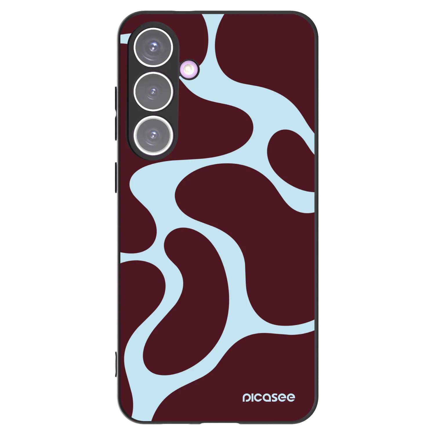 Picasee silikonowe czarne etui na Samsung Galaxy S24+ S926B 5G - Soft Detour