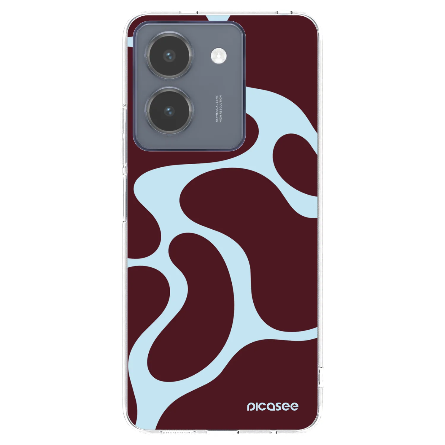 Picasee silikonowe przeźroczyste etui na Vivo Y36 4G - Soft Detour