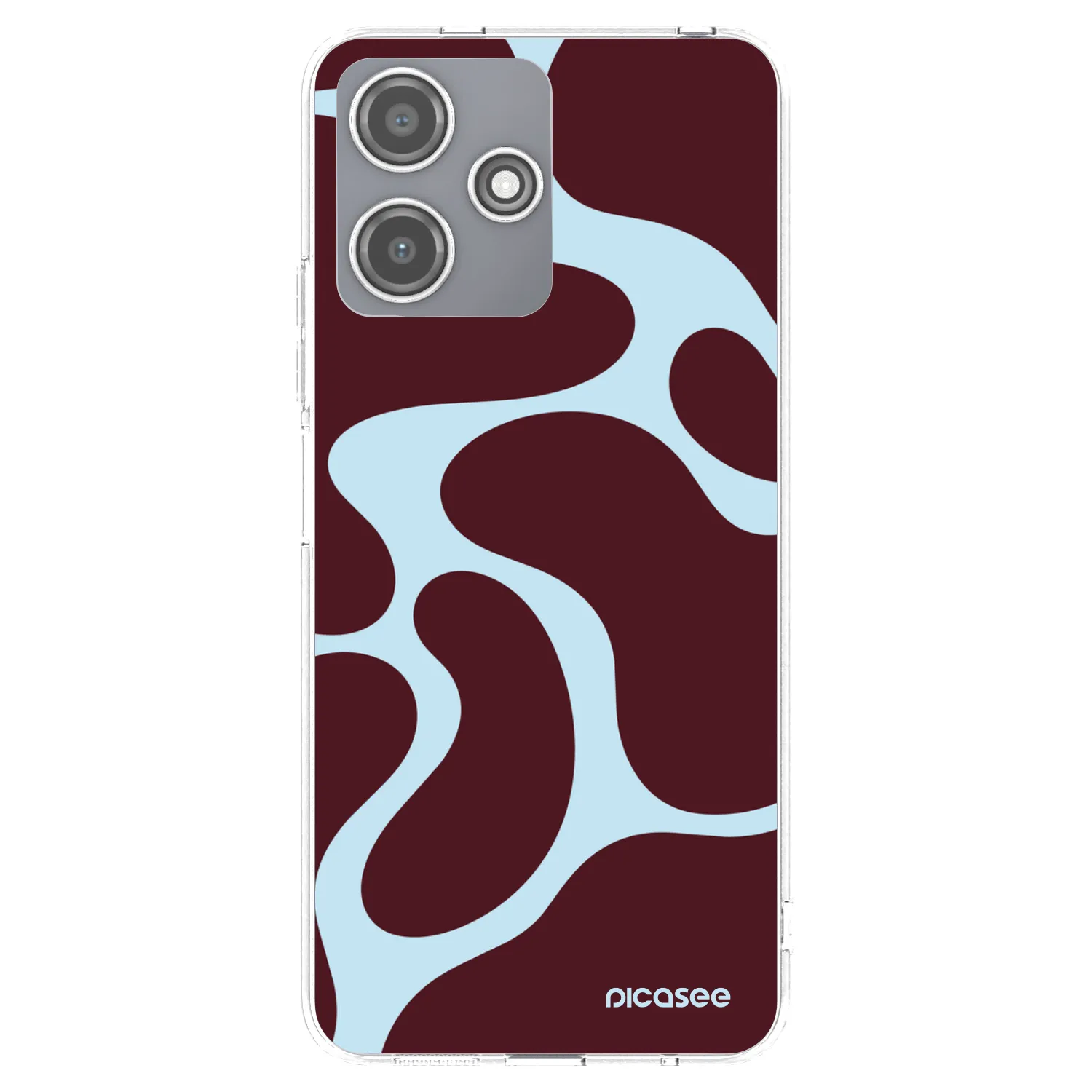 Picasee silikonowe przeźroczyste etui na Xiaomi Redmi 12 5G - Soft Detour