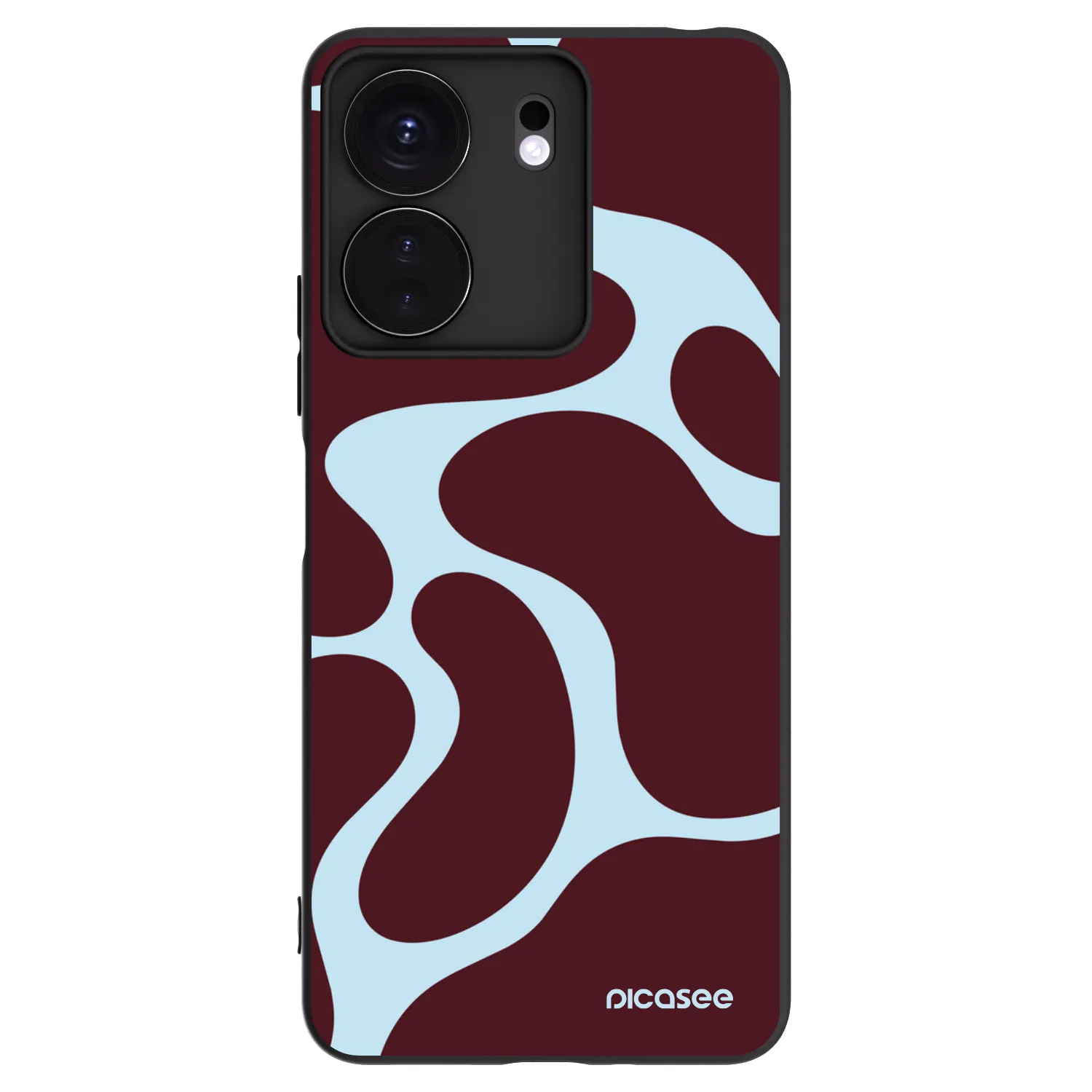 Picasee silikonowe czarne etui na Xiaomi Redmi 13C 4G - Soft Detour