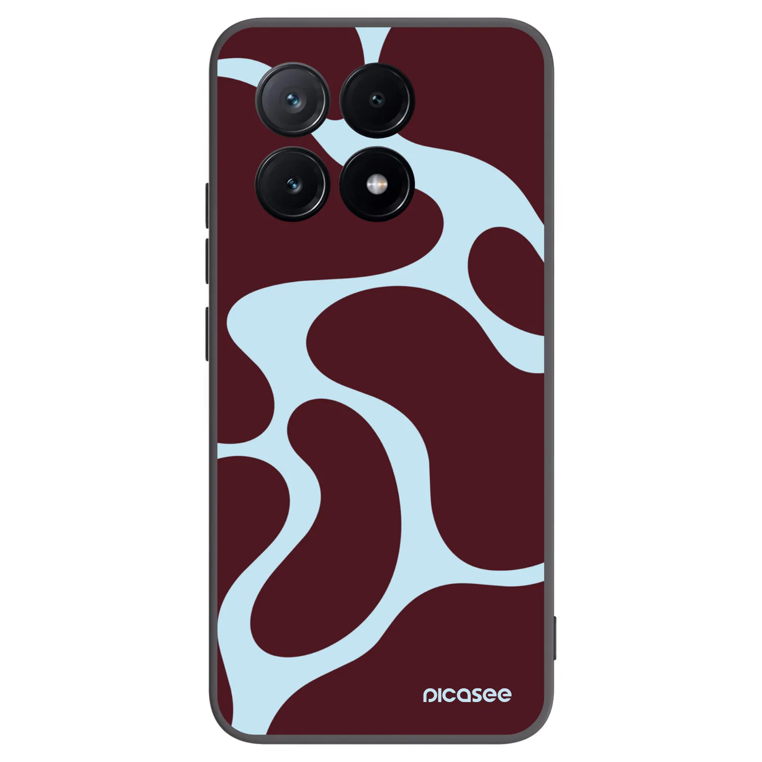 Picasee silikonowe czarne etui na Xiaomi Poco X6 Pro - Soft Detour