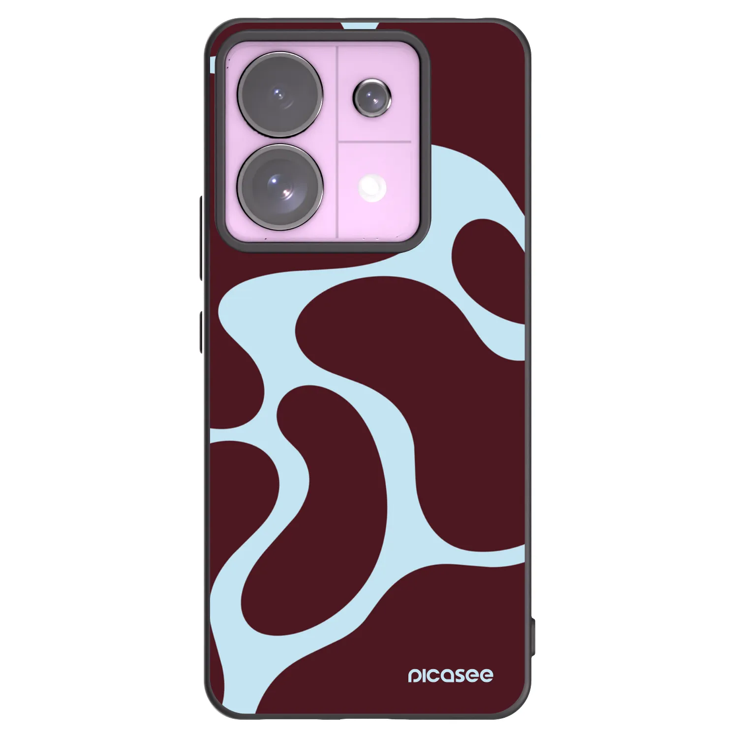 Picasee silikonowe czarne etui na Xiaomi Redmi Note 13 Pro 5G - Soft Detour
