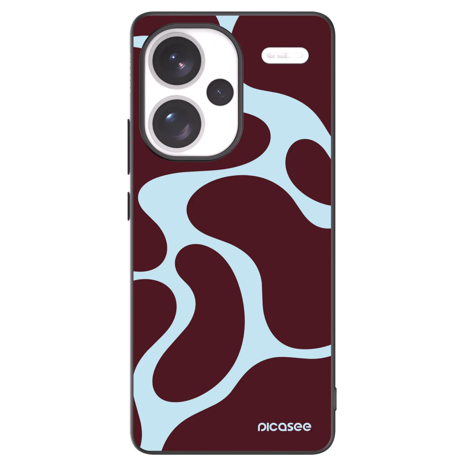 Picasee silikonowe czarne etui na Xiaomi Redmi Note 13 Pro+ 5G - Soft Detour