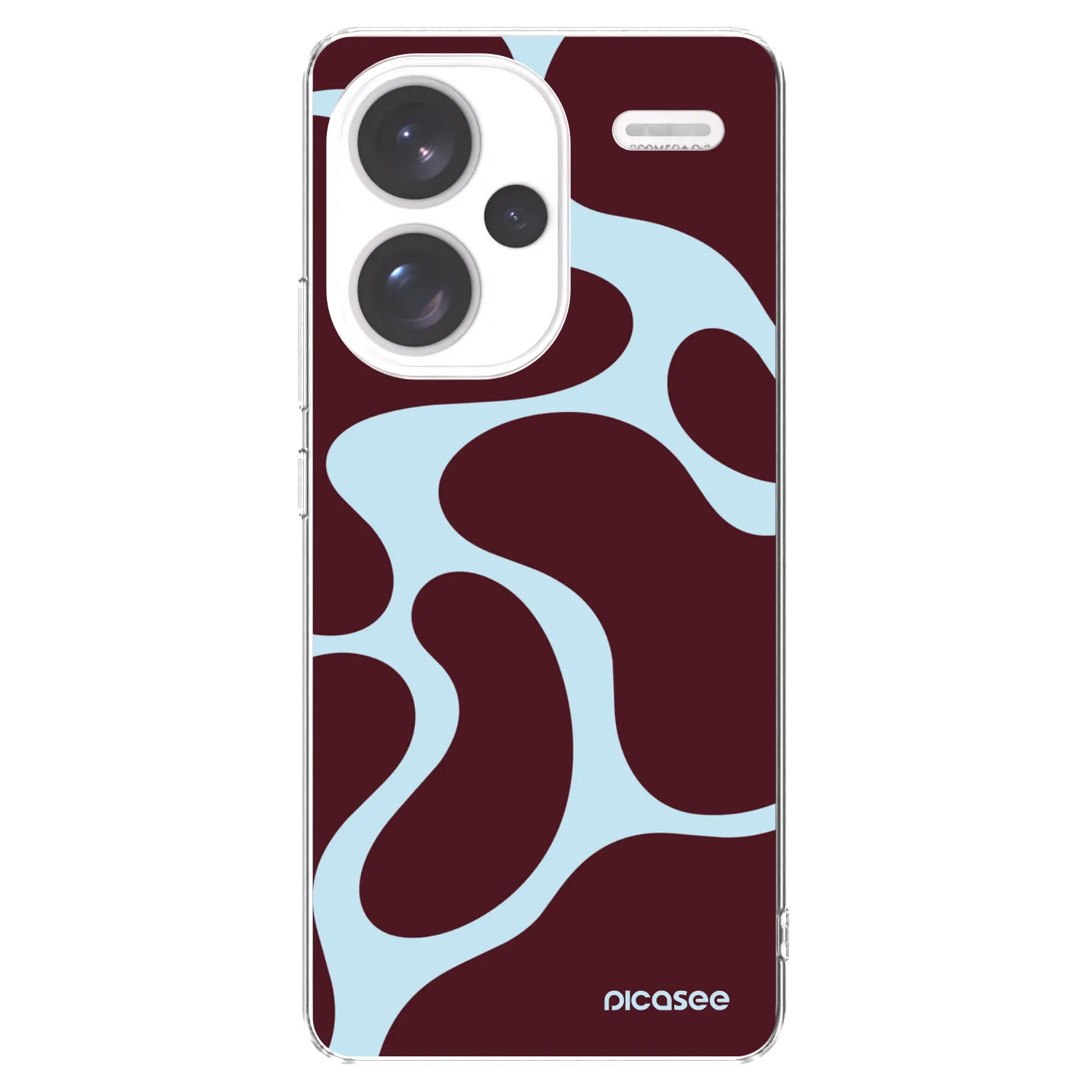 Picasee silikonowe przeźroczyste etui na Xiaomi Redmi Note 13 Pro+ 5G - Soft Detour