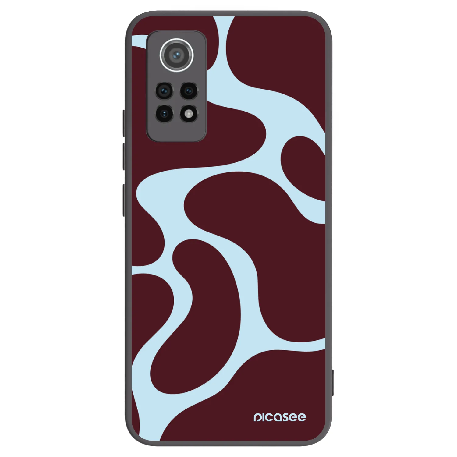 Picasee silikonowe czarne etui na Xiaomi Redmi Note 12 Pro 4G - Soft Detour