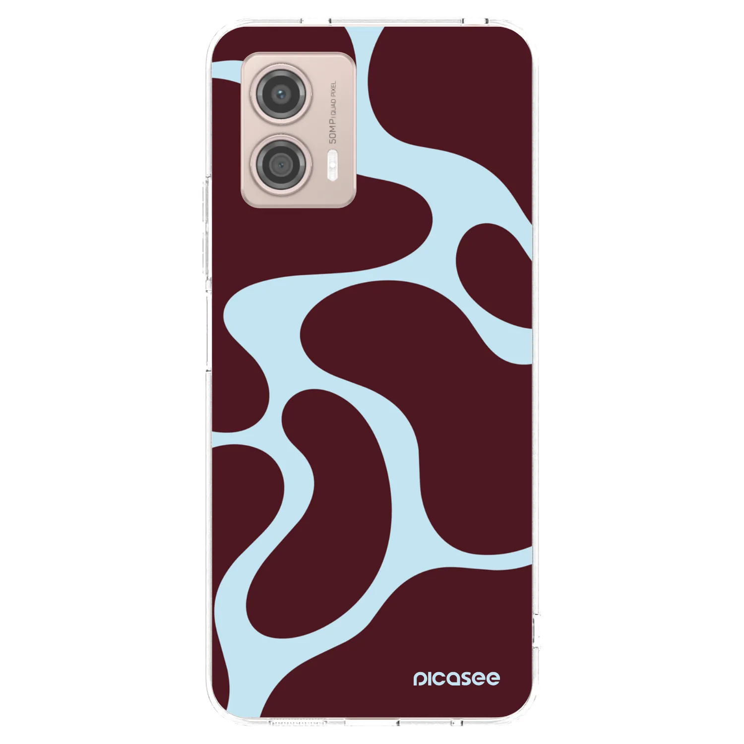 Picasee silikonowe przeźroczyste etui na Motorola Moto G53 5G - Soft Detour