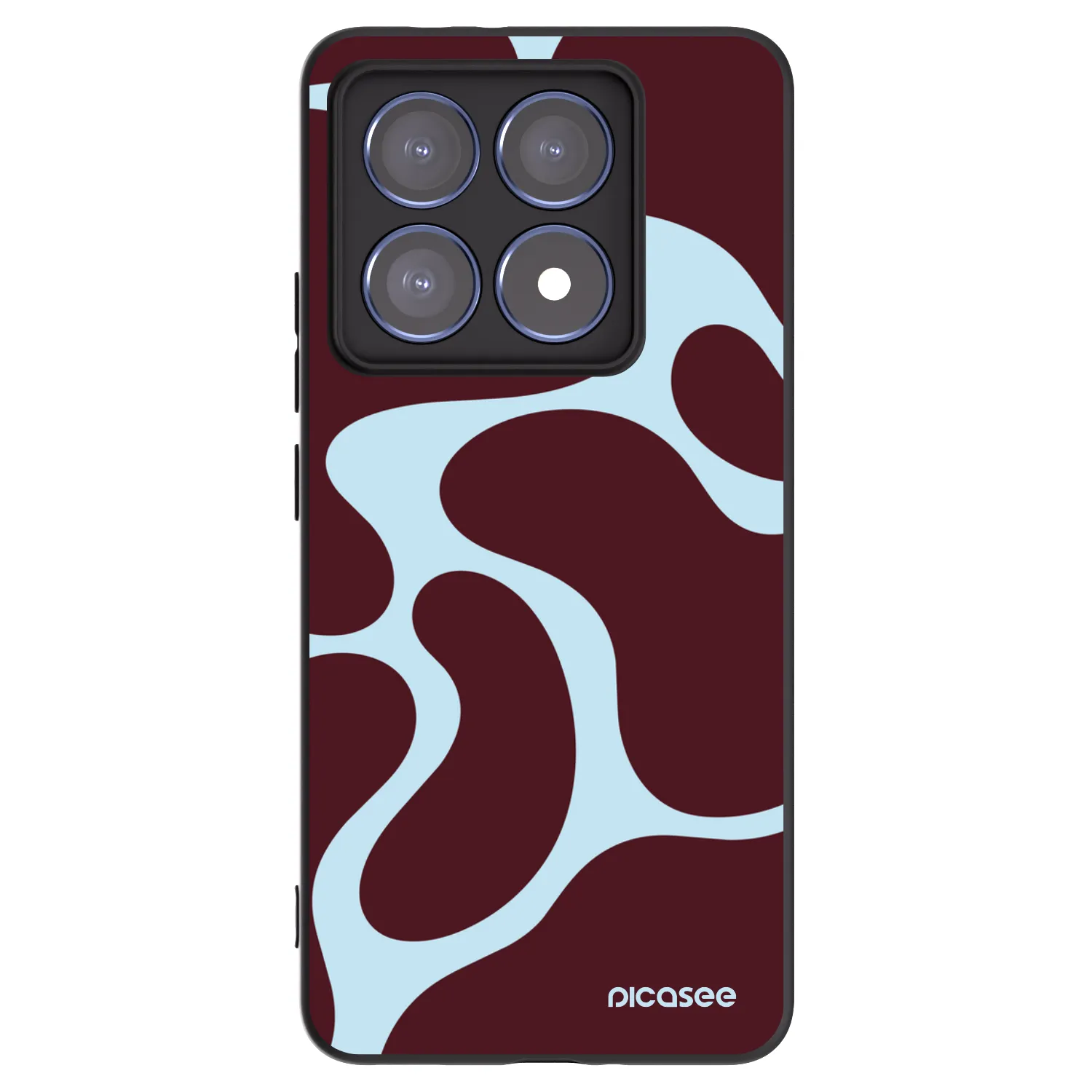 Picasee silikonowe czarne etui na Xiaomi 14T Pro - Soft Detour